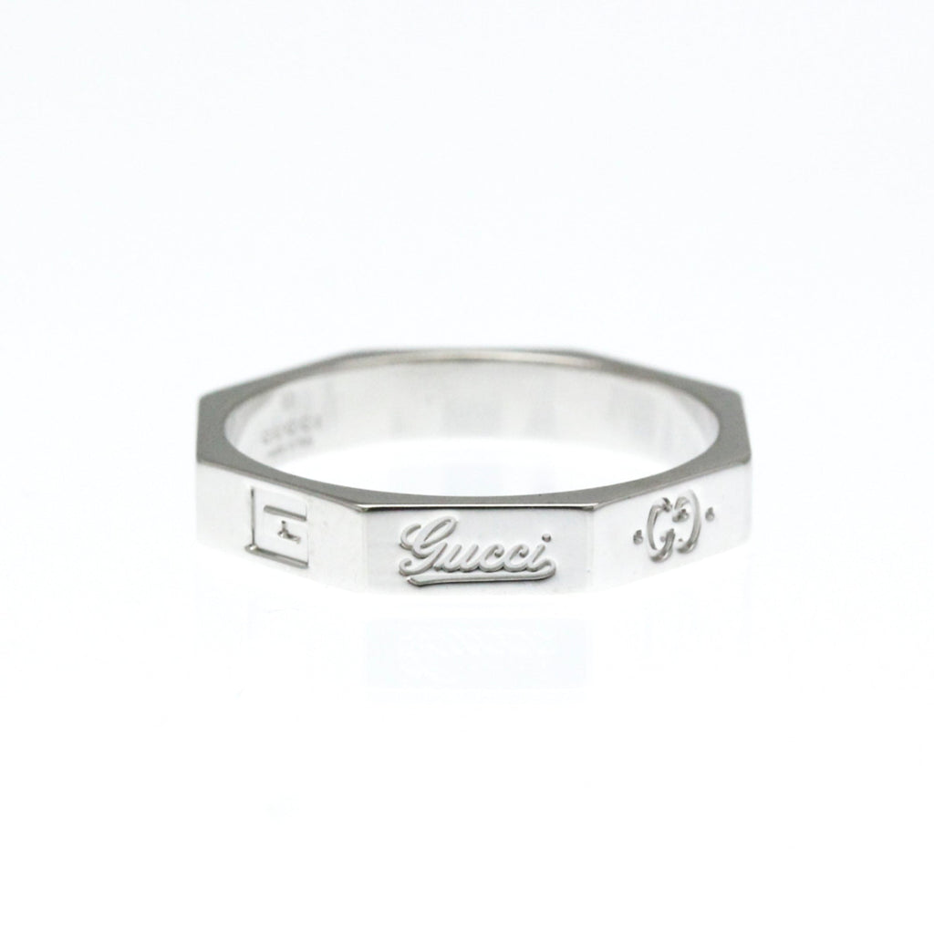 Band Ring 18K White Gold