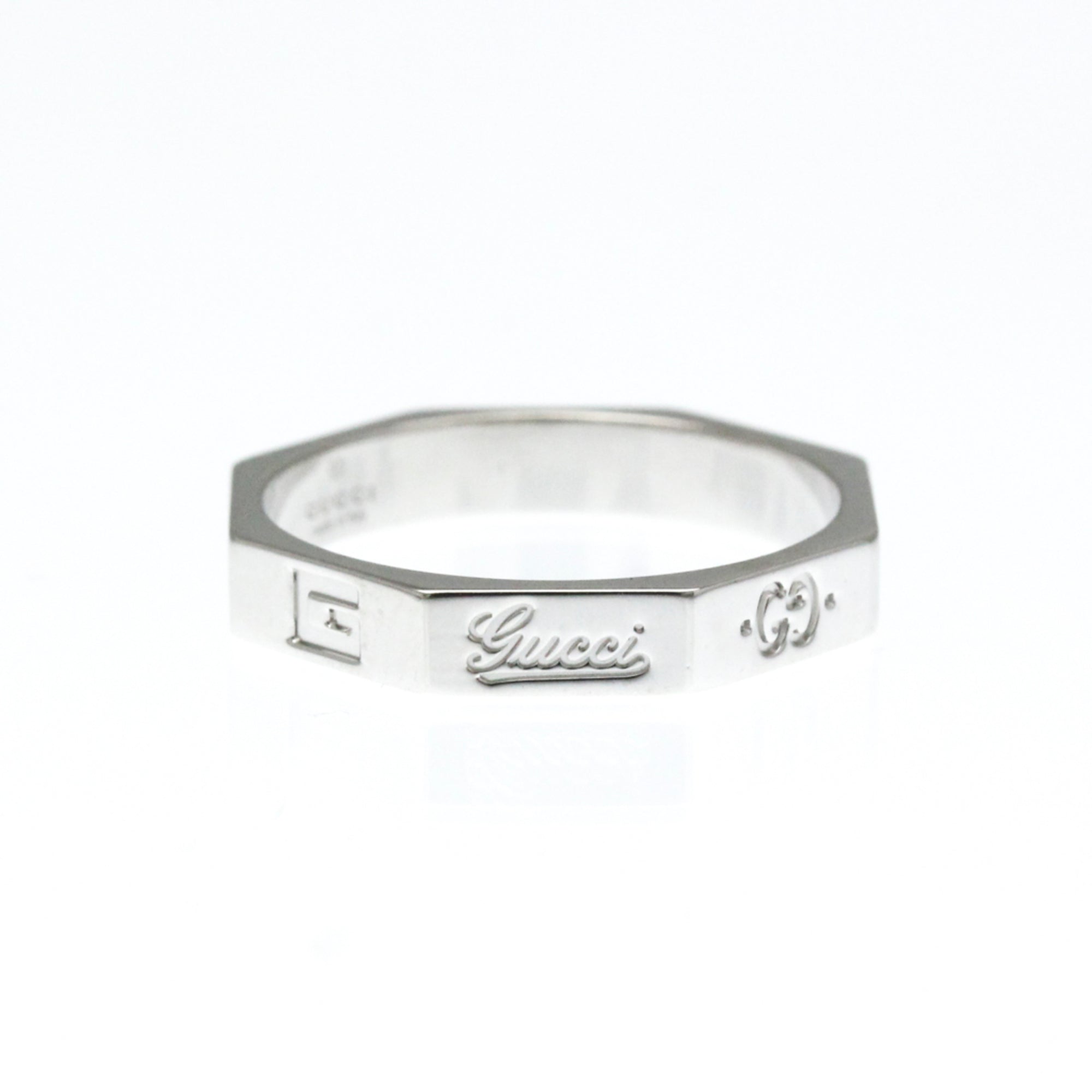 Band Ring 18K White Gold