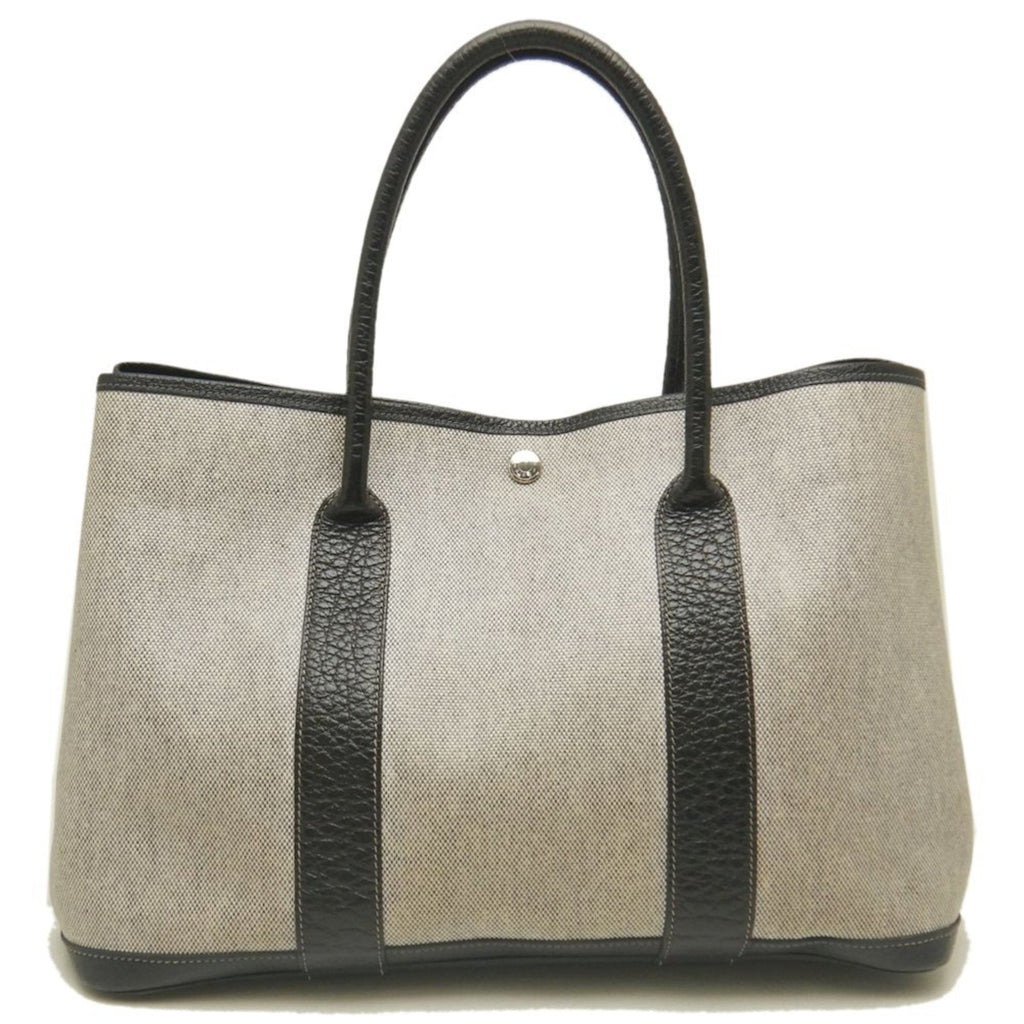 Garden Party Tote Toile and Leather 36