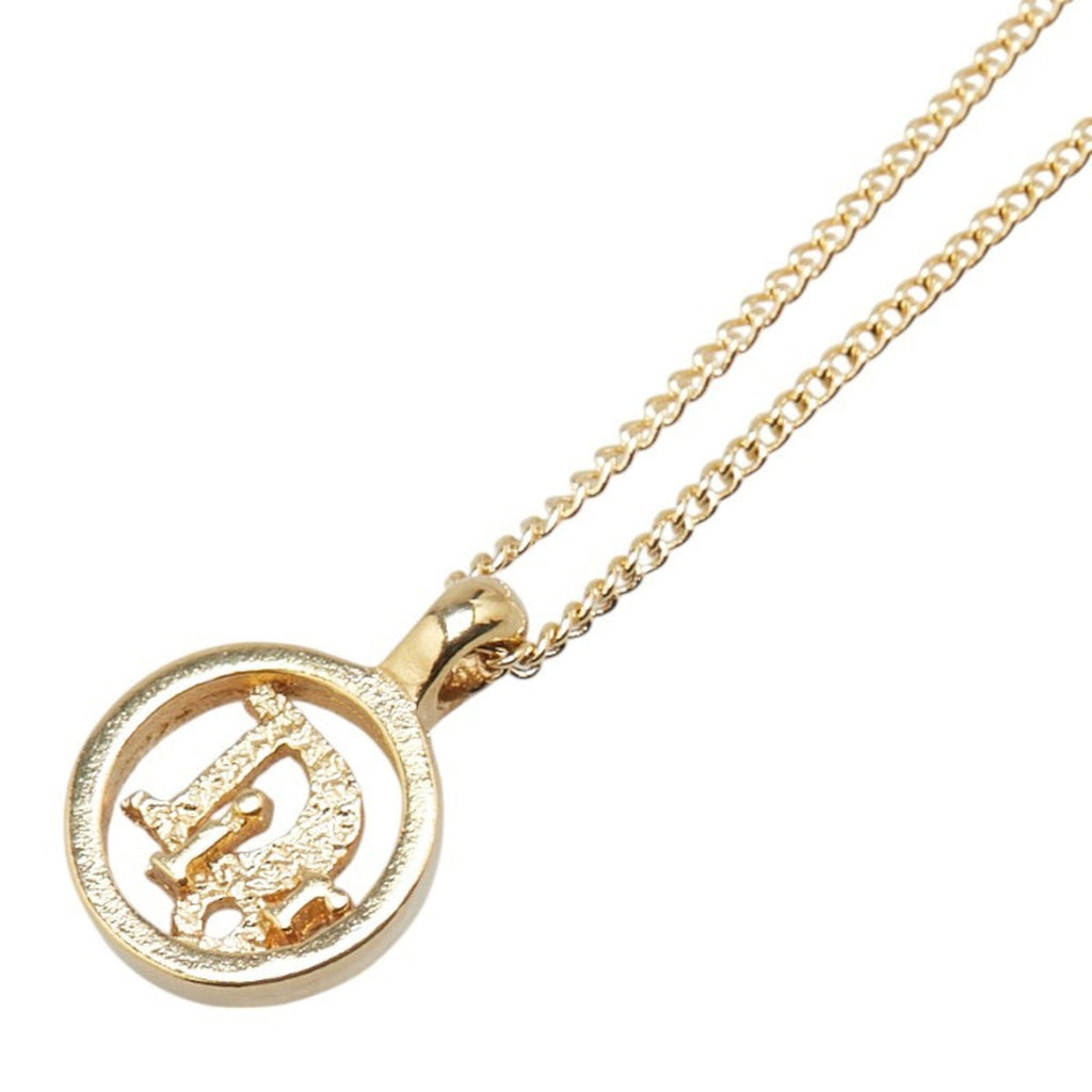 CD Pendant Necklace Gold