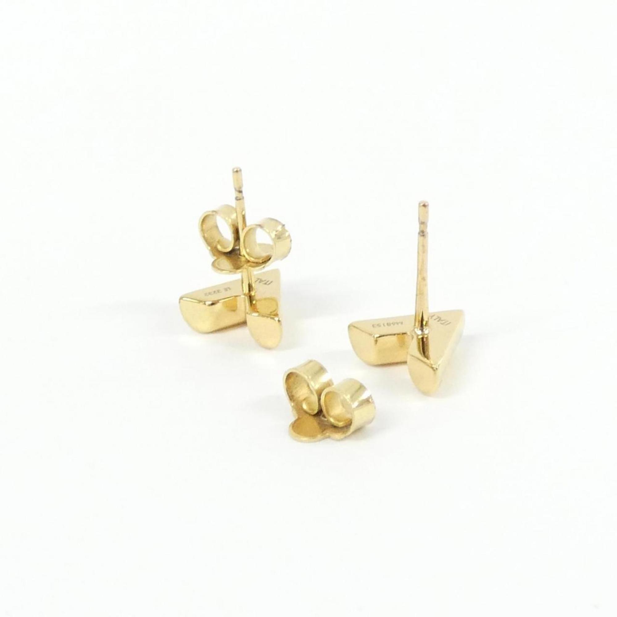 Essential V Earrings Gold Gold-Tone Metal