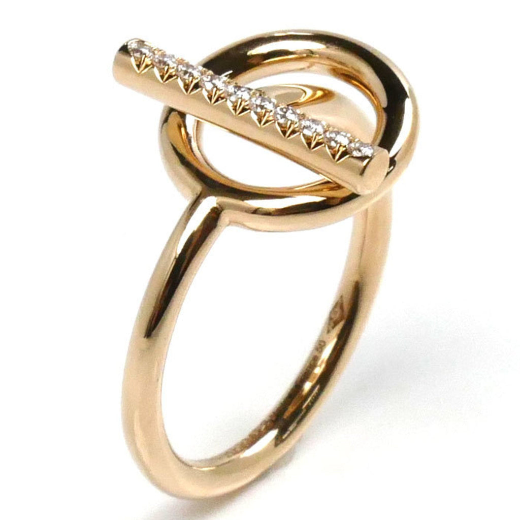 Ring 18K Rose Gold with Diamond Mini