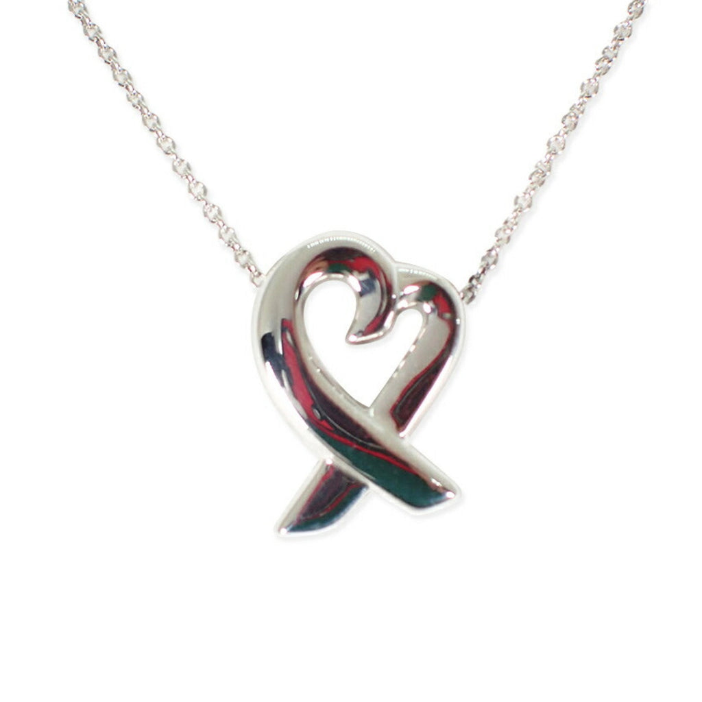 Loving Heart Pendant Necklace Sterling Silver