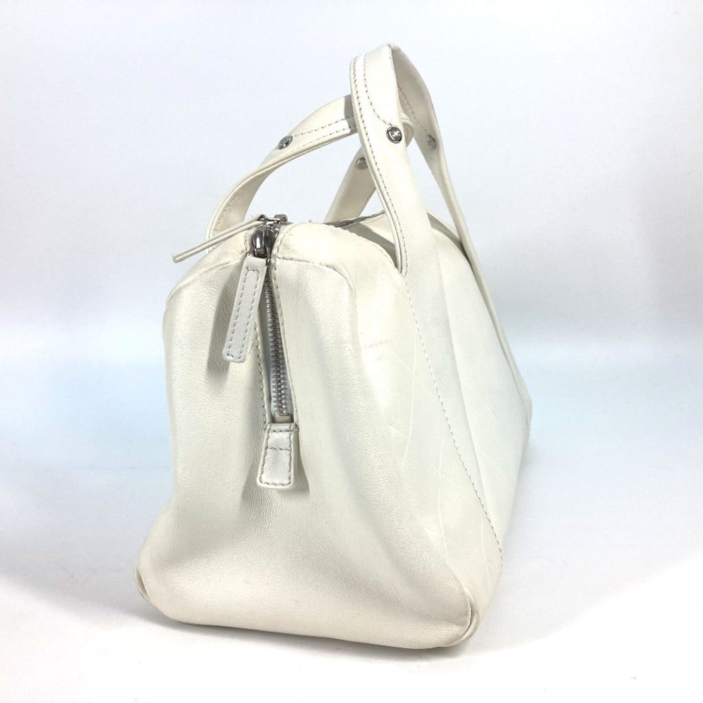 All Day Long Bowler Bag Chevron Leather Medium