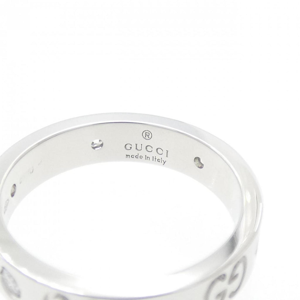 Icon Ring 18K White Gold With Diamond