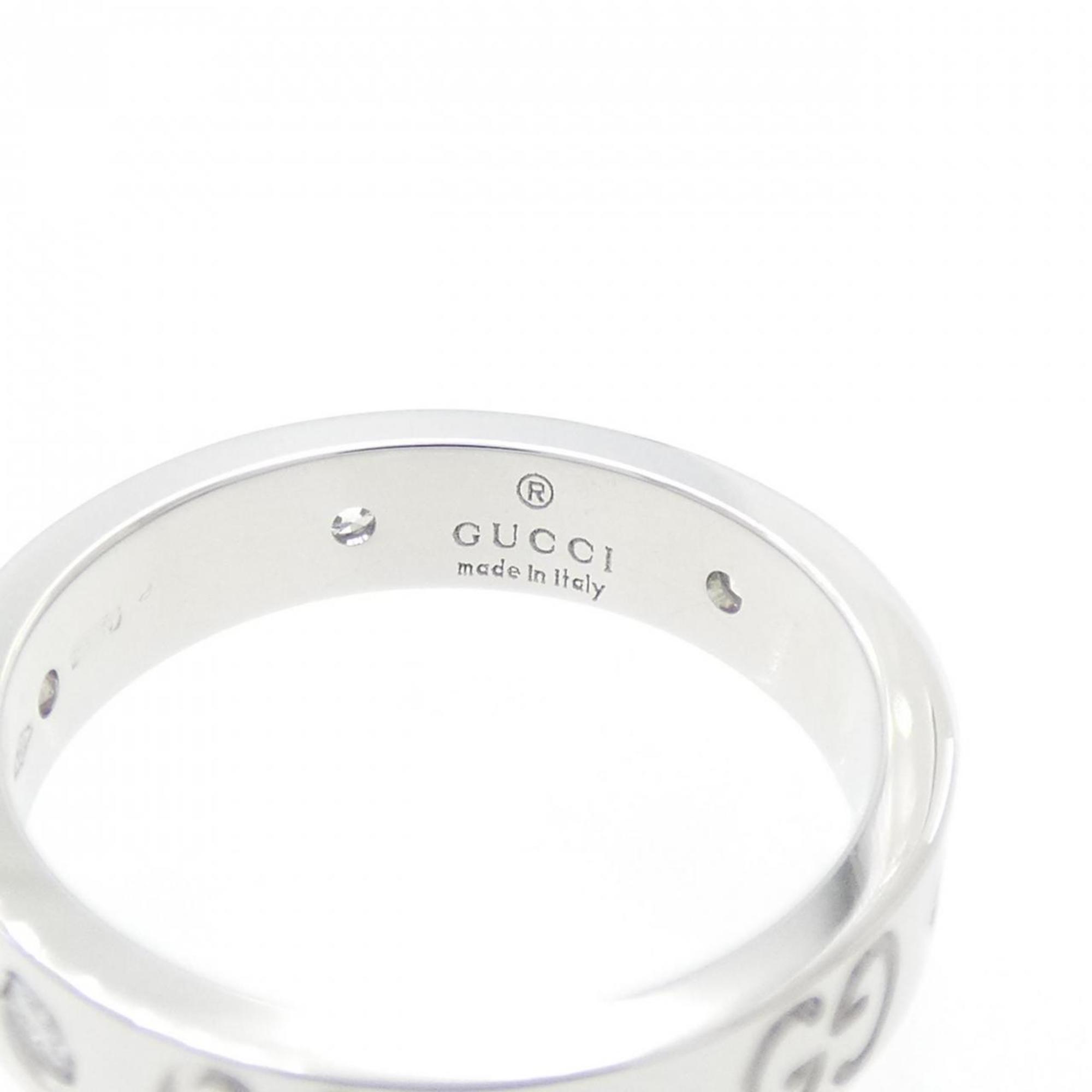 Icon Ring 18K White Gold With Diamond