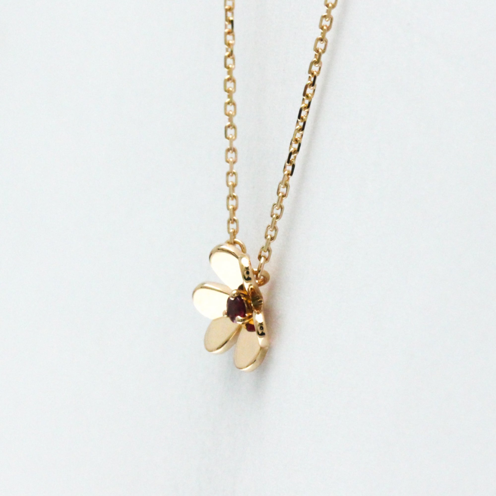 Frivole Pendant Necklace 18K Rose Gold Mini with Diamond