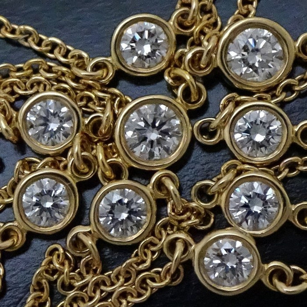Elsa Peretti Pendant Necklace 18K Yellow Gold