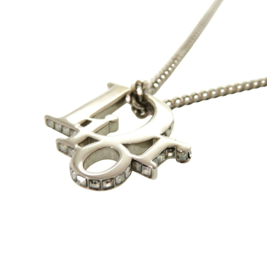 Pendant Necklace Silver Metal