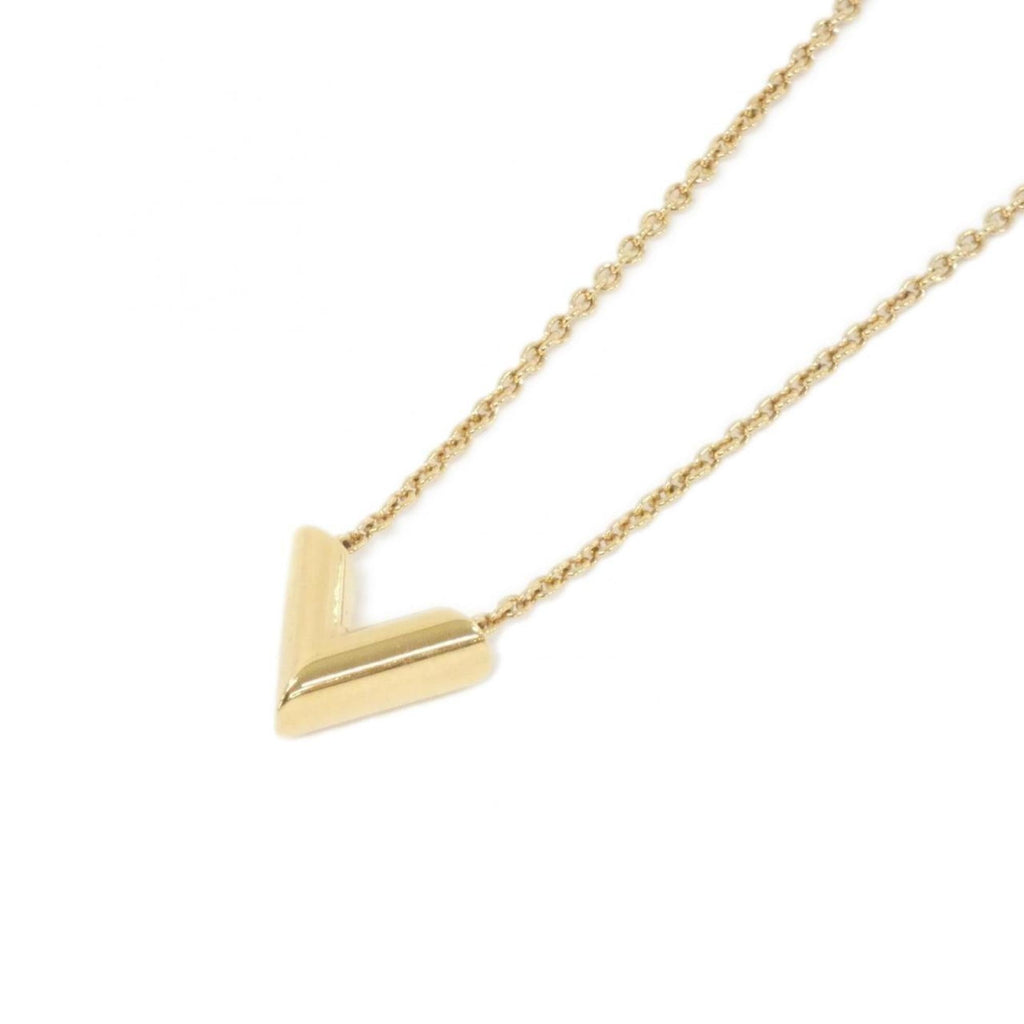 Essential V Pendant Necklace Gold