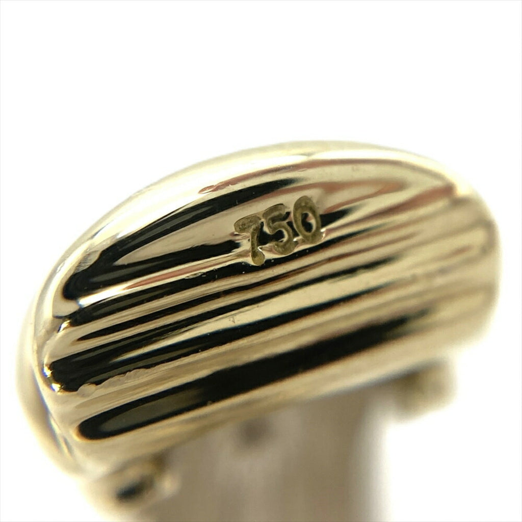 Earrings Sterling Silver and 18K Yellow Gold