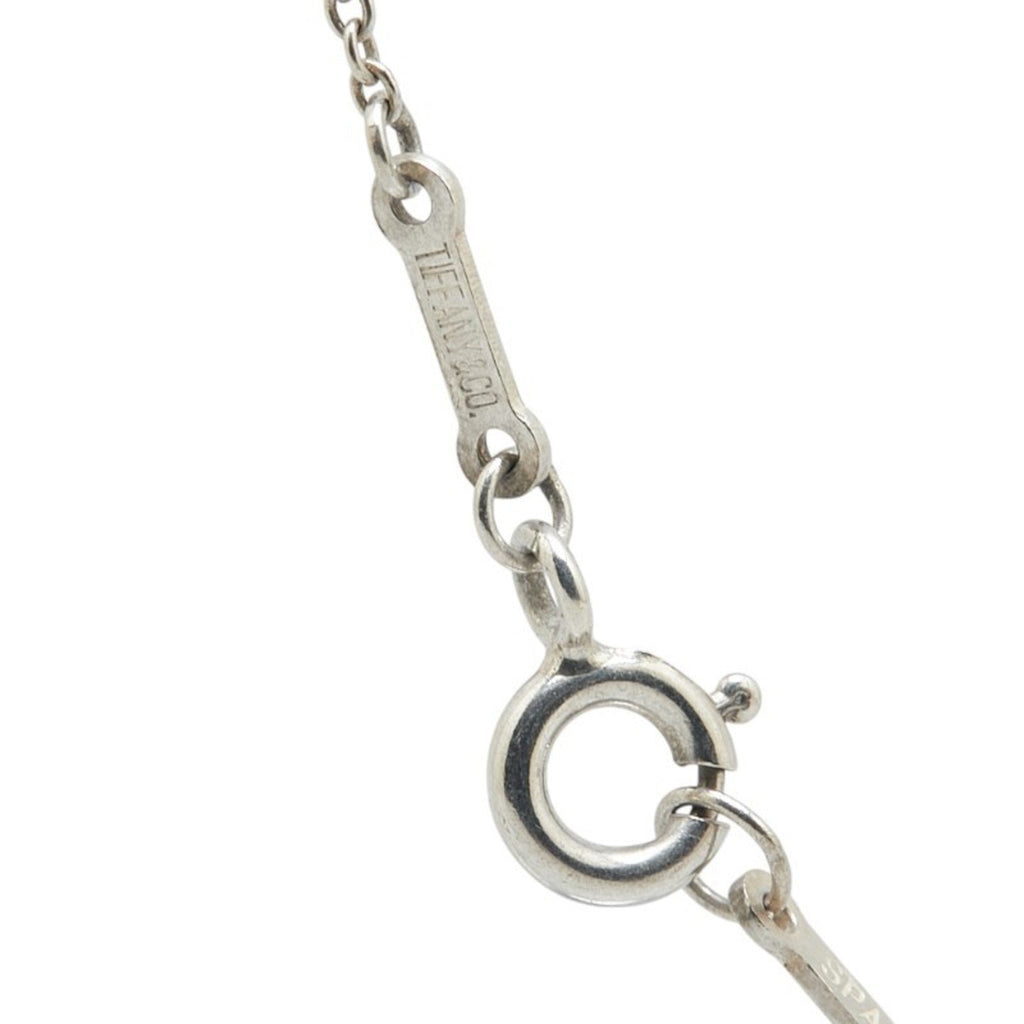 Teardrop Pendant Necklace Sterling Silver