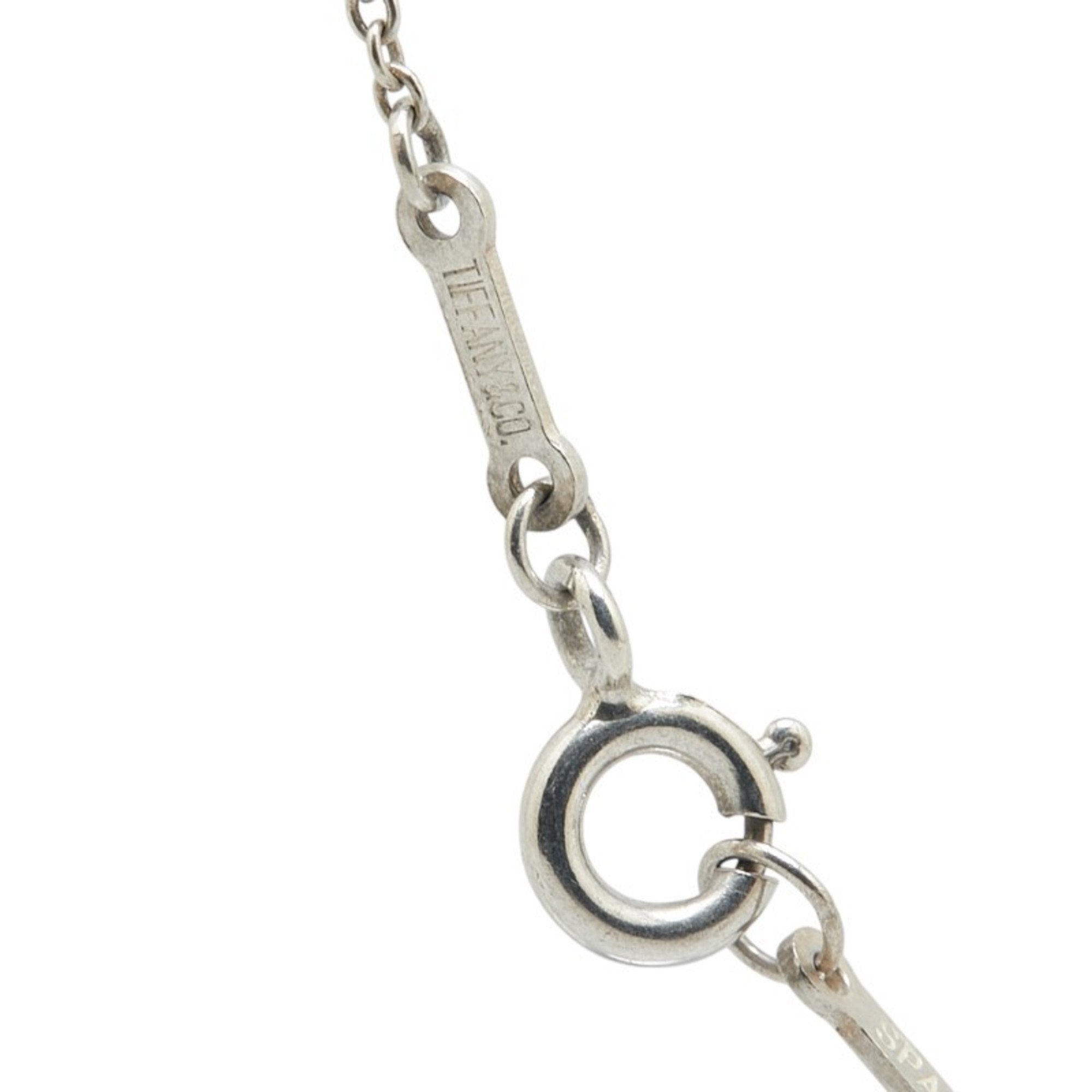 Teardrop Pendant Necklace Sterling Silver