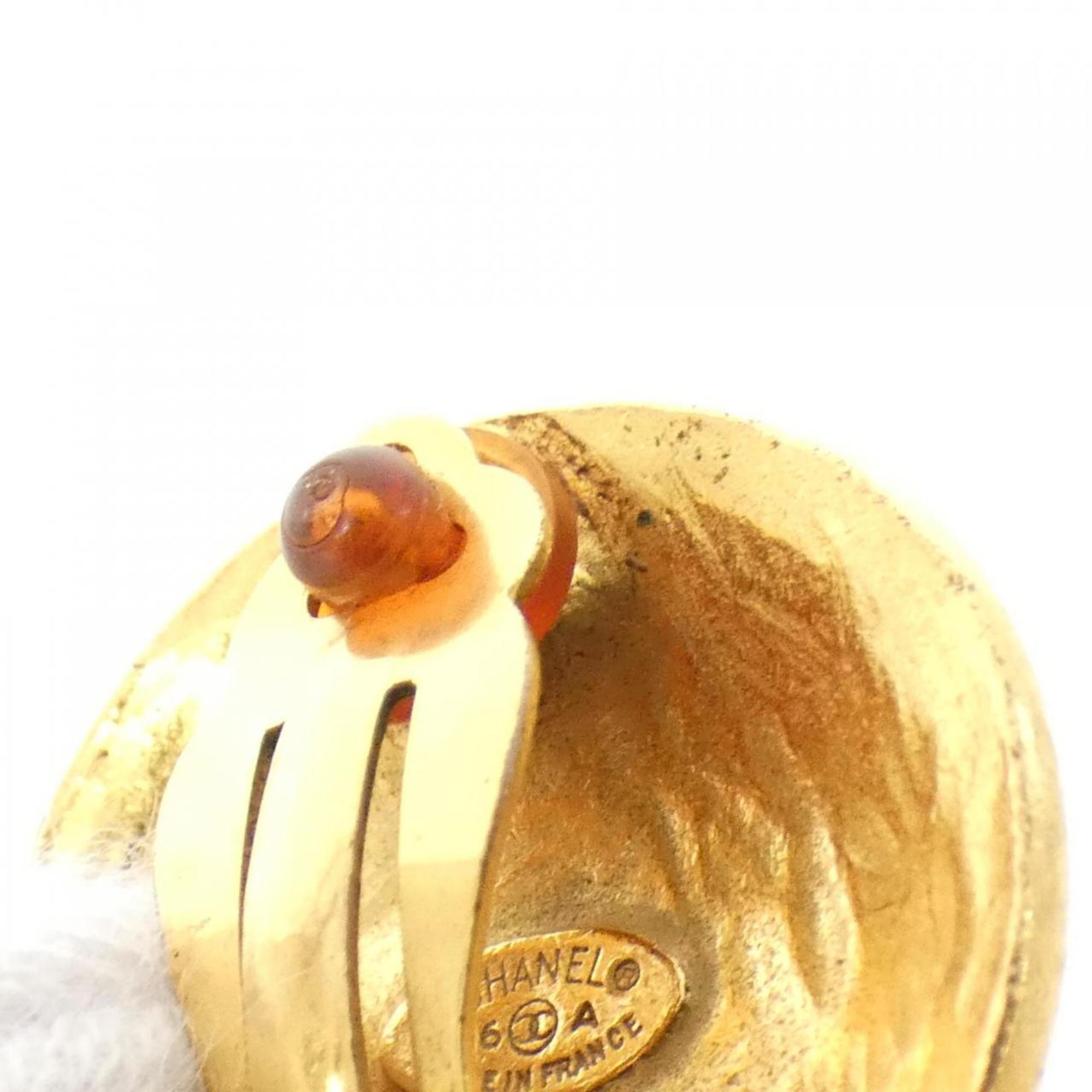 Clip-On Earrings Clip-On Gold-Tone Metal