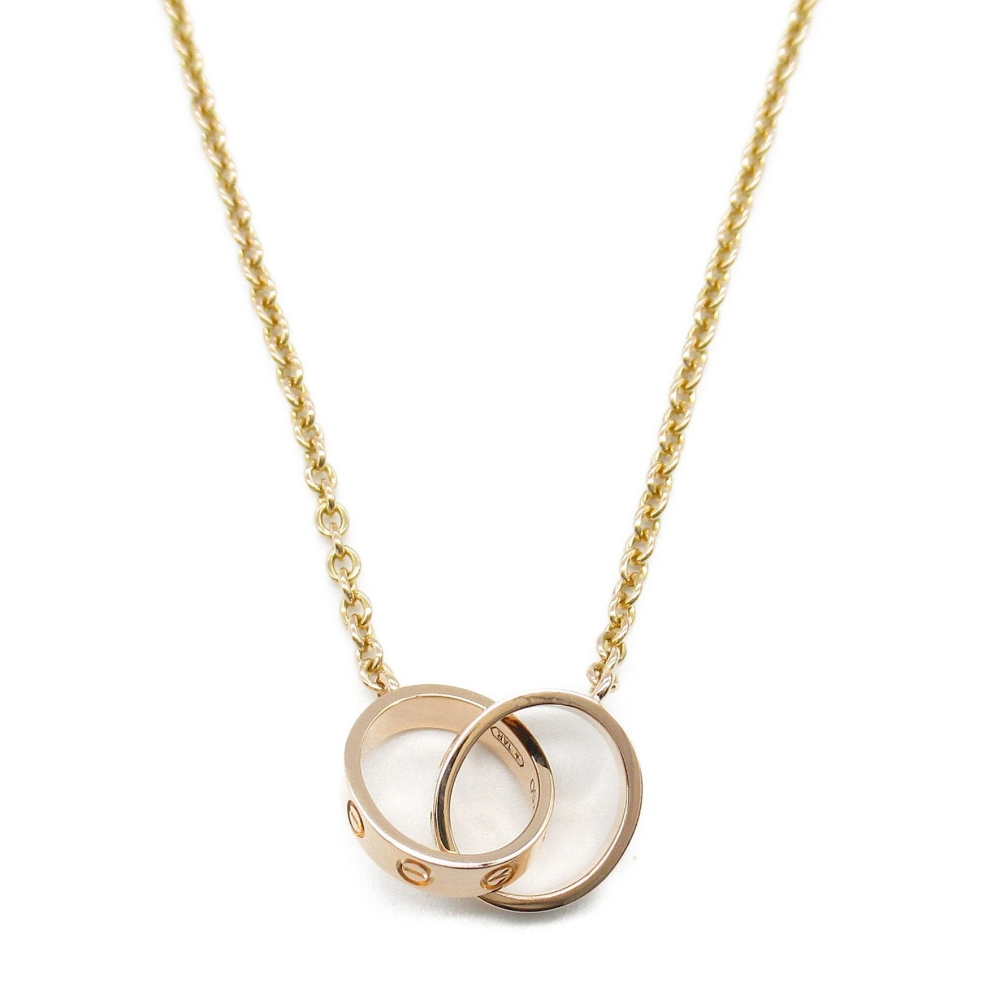 Love Pendant Necklace 18K Rose Gold