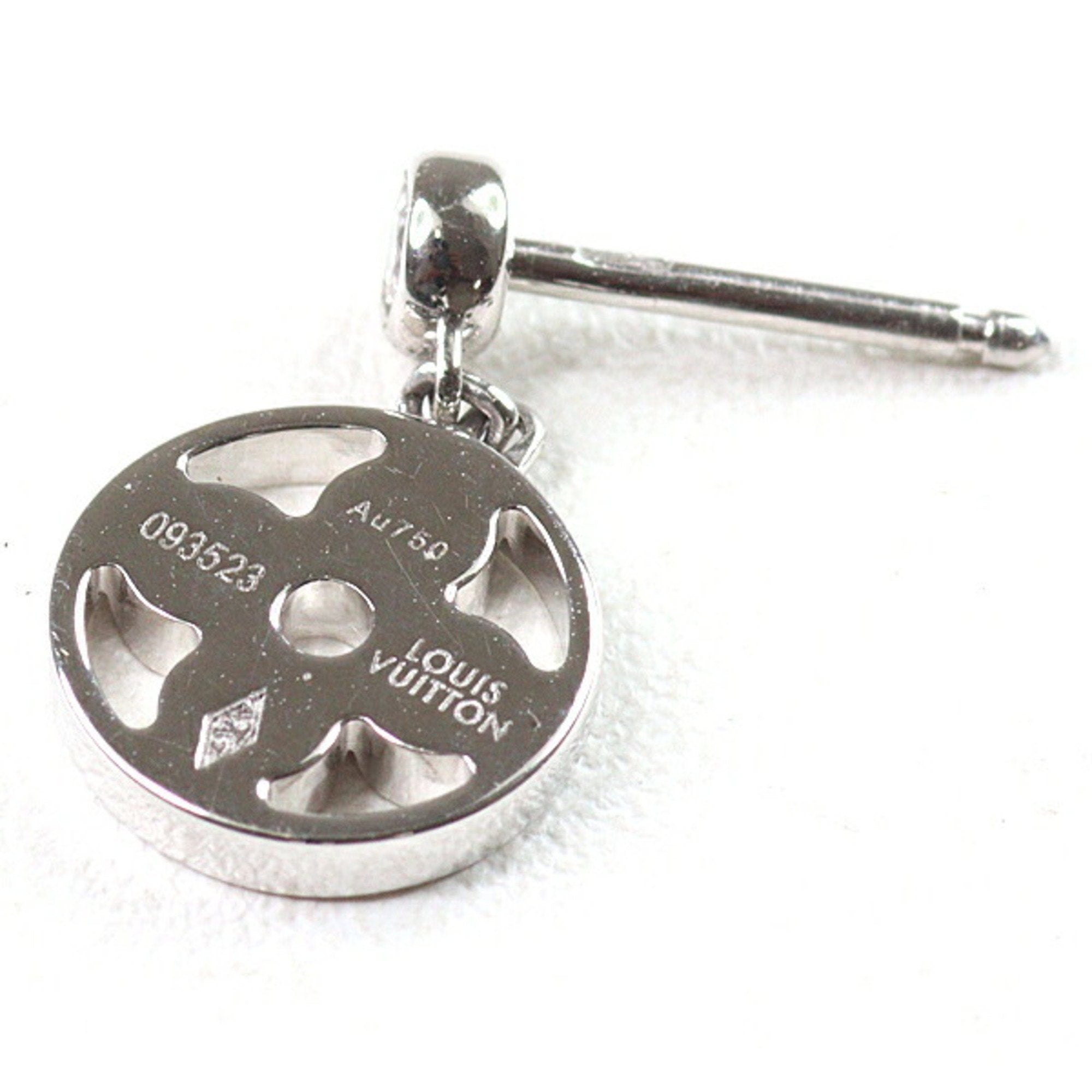 Earrings 18K White Gold