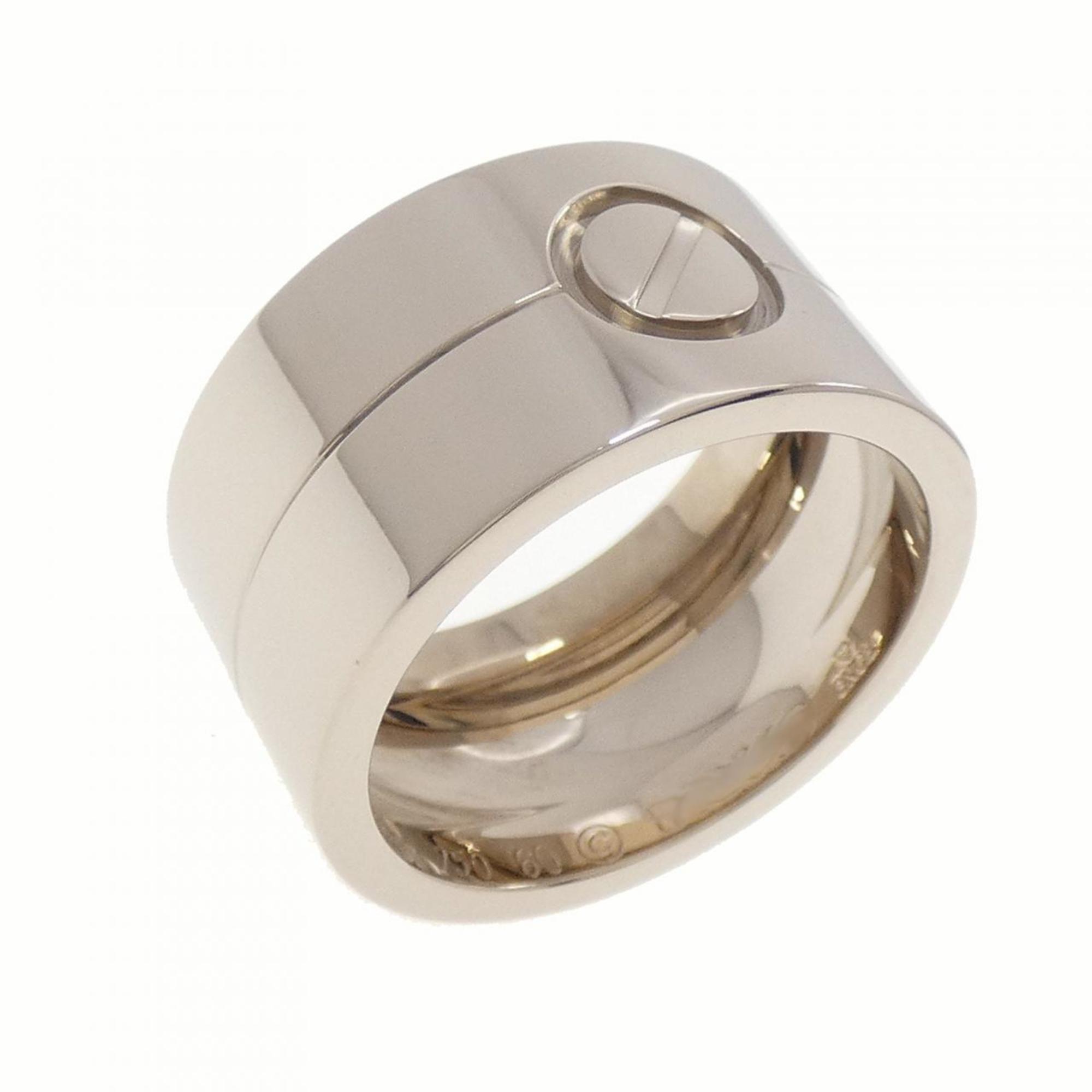 Love Band Ring 18K White Gold