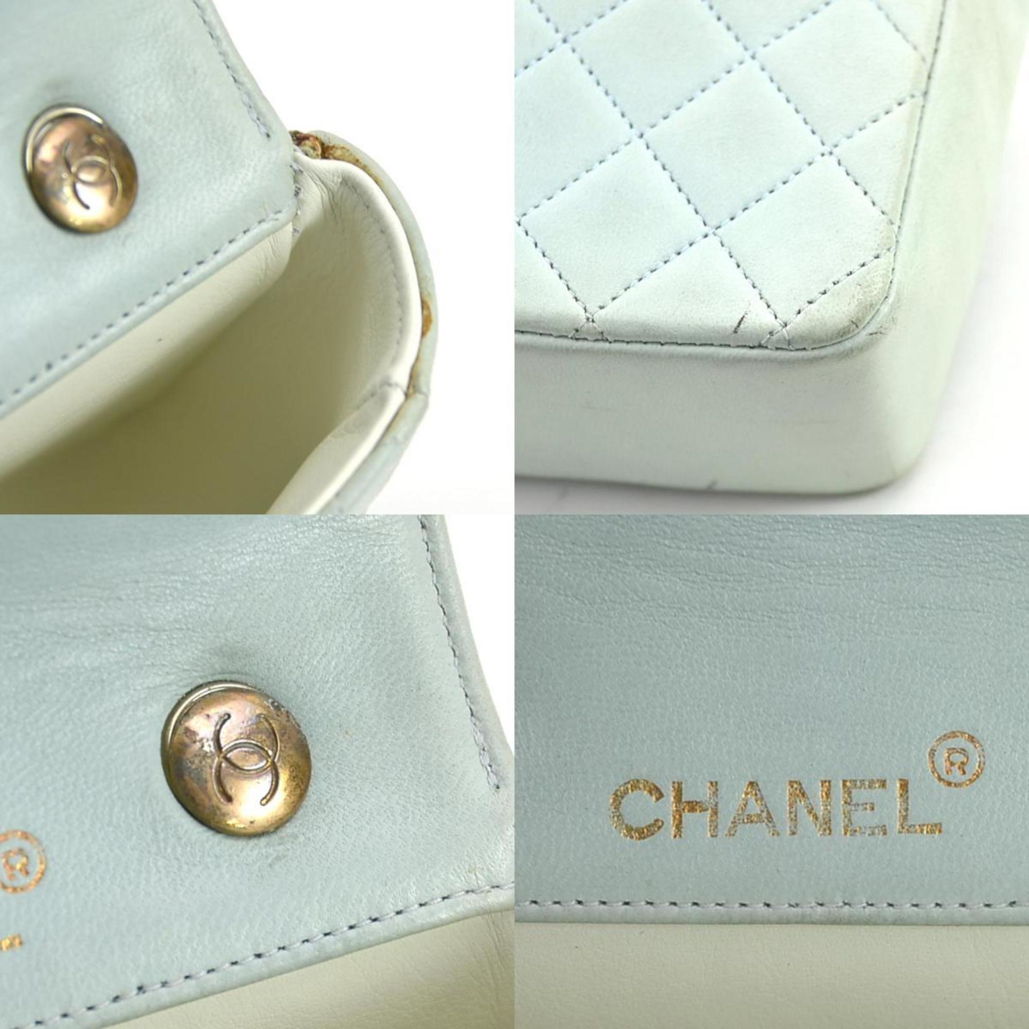 Vintage CC Chain Flap Bag Quilted Lambskin Mini