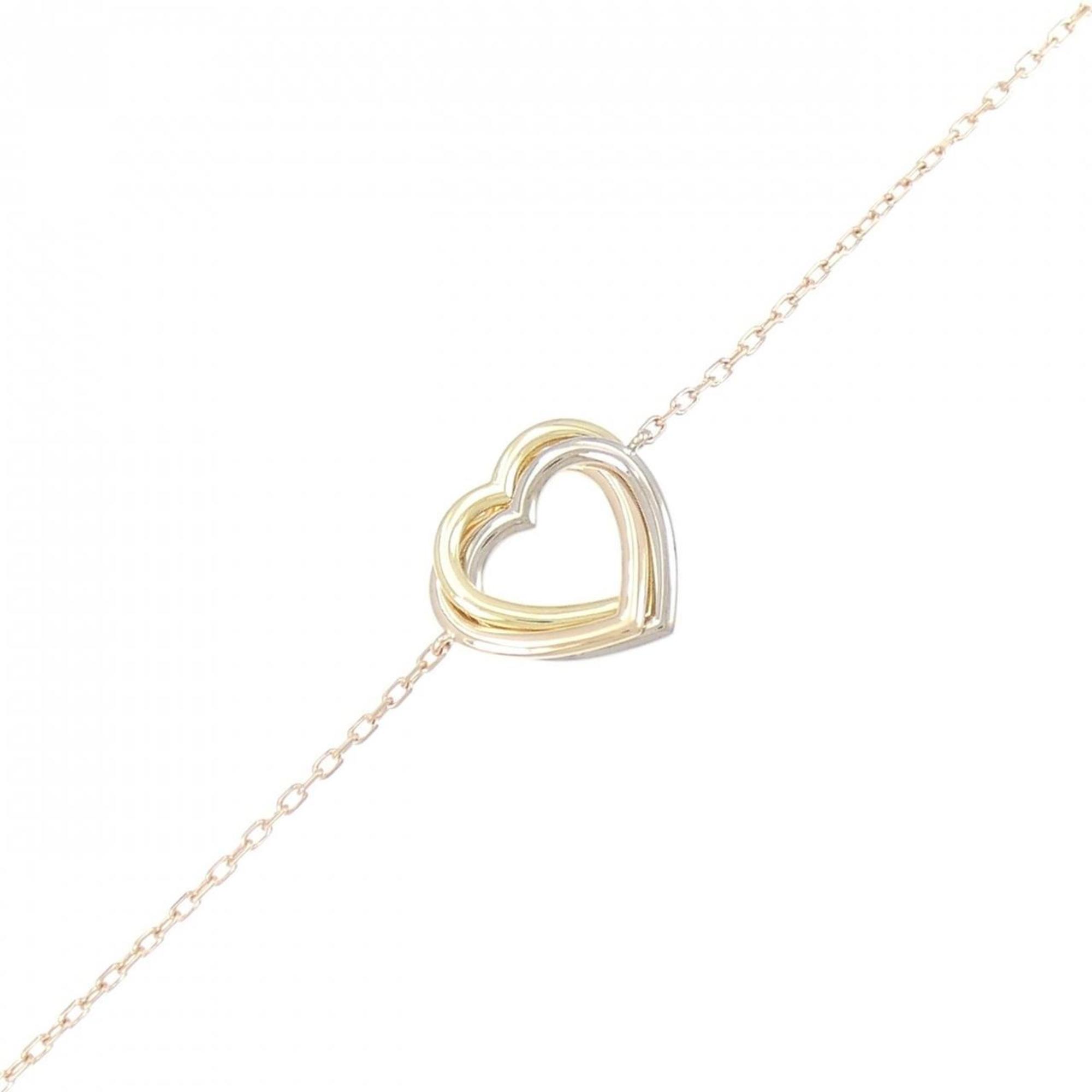 Trinity Bracelet 18K Tricolor Gold