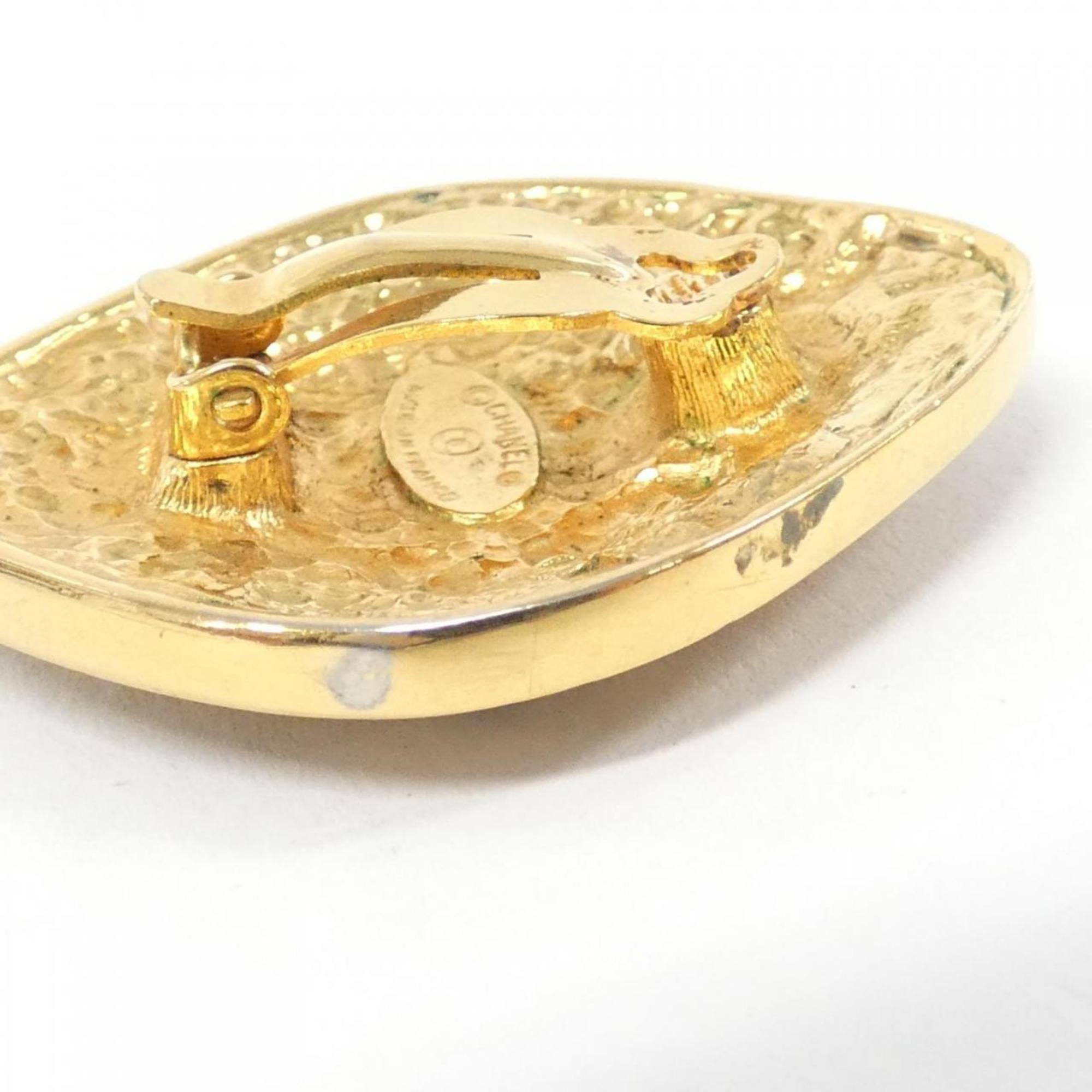 Earrings Gold-Tone Metal
