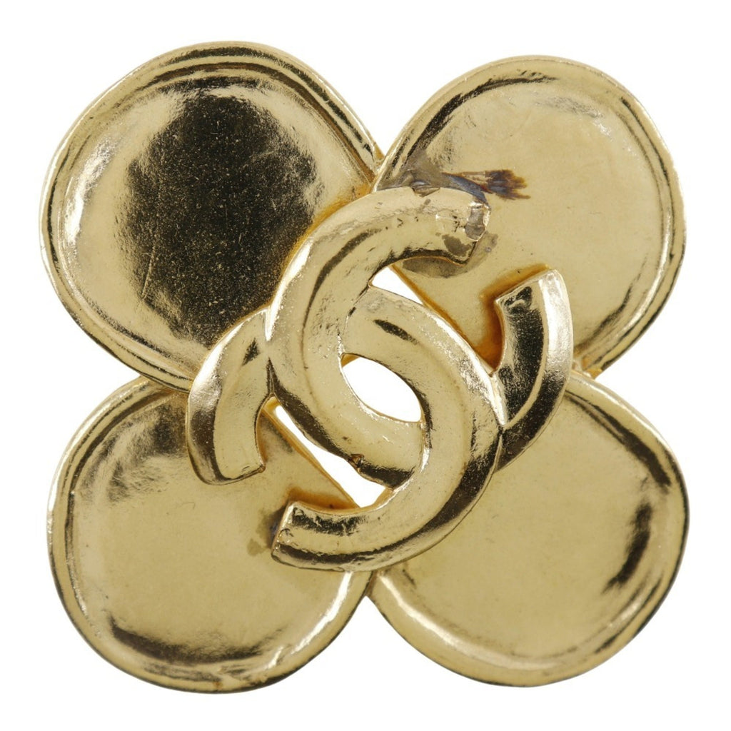 Clover Brooch Metal