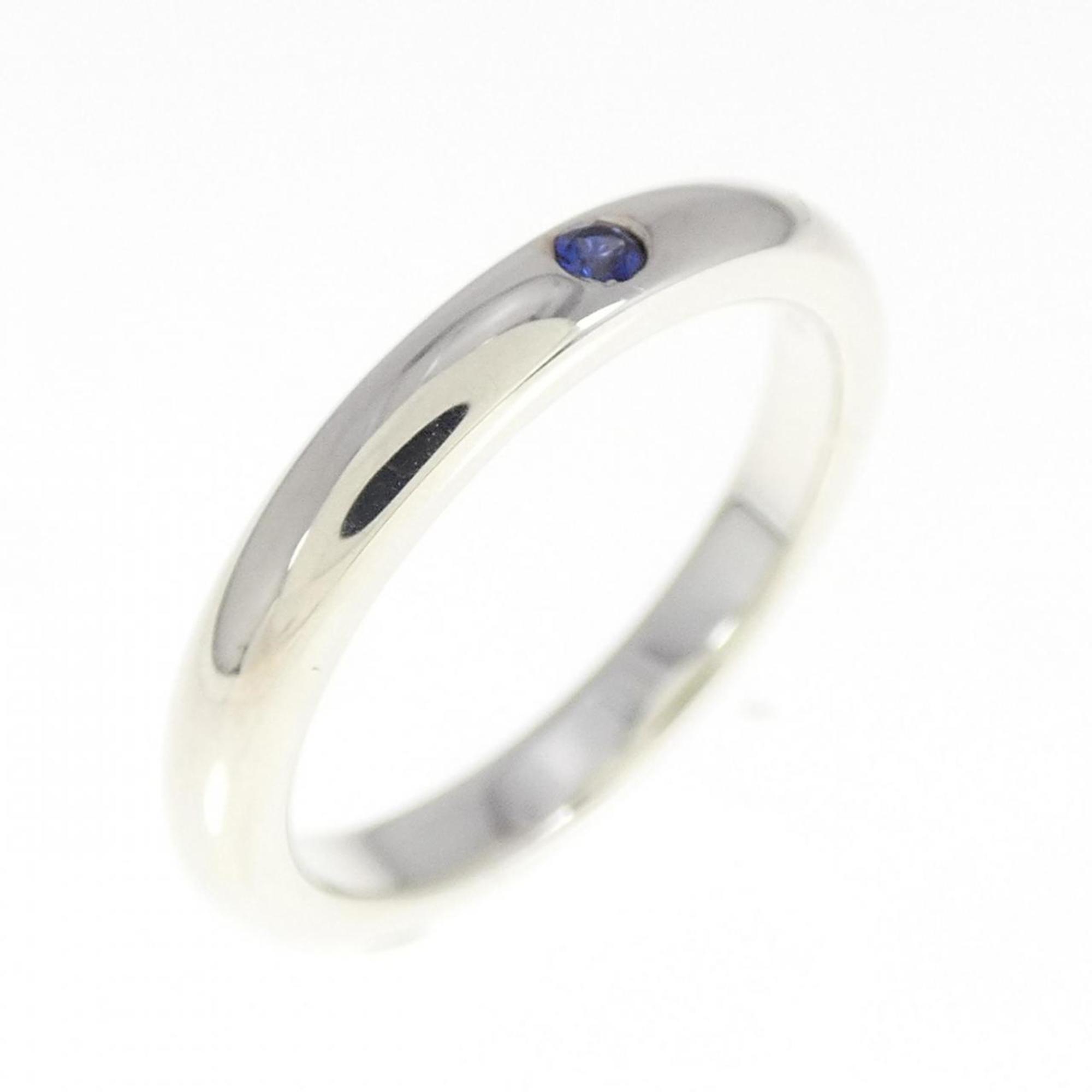 Ring Sterling Silver with Sapphire