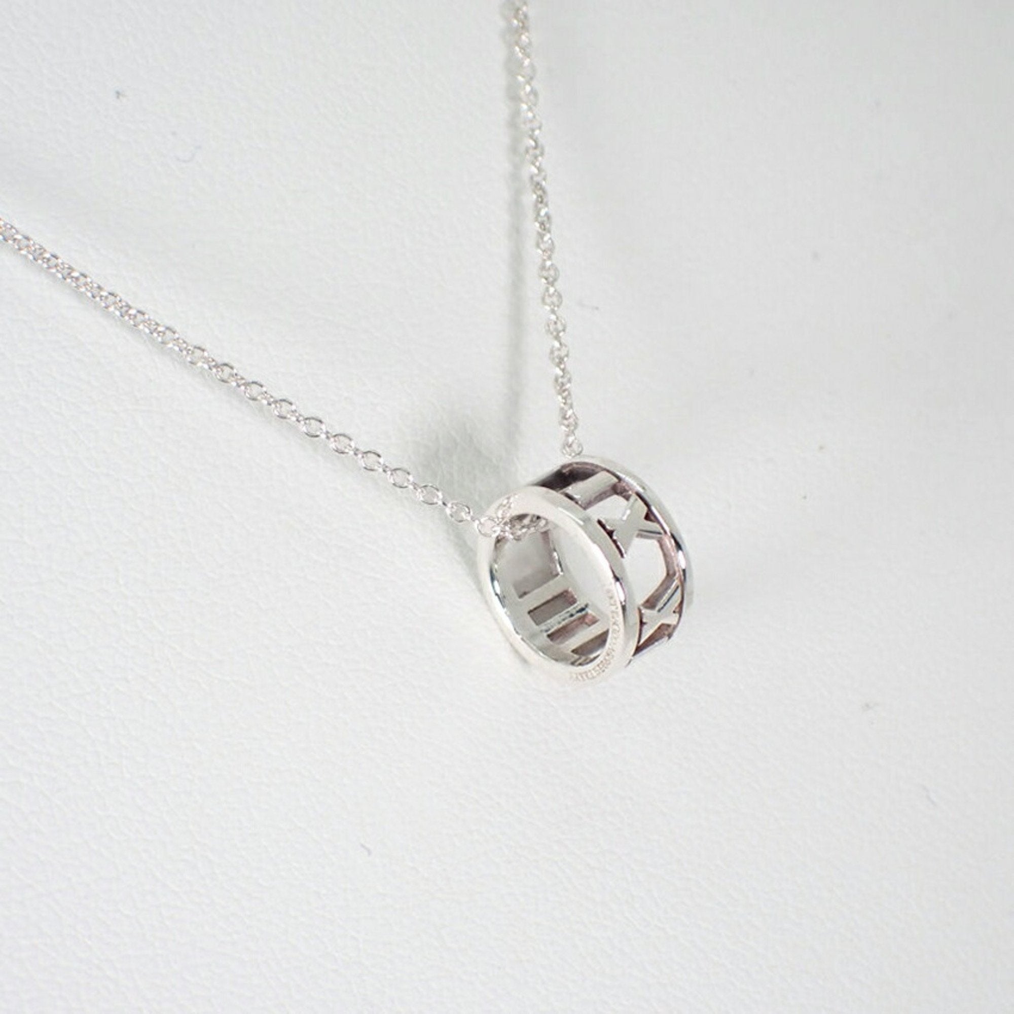 Atlas Pendant Necklace Sterling Silver