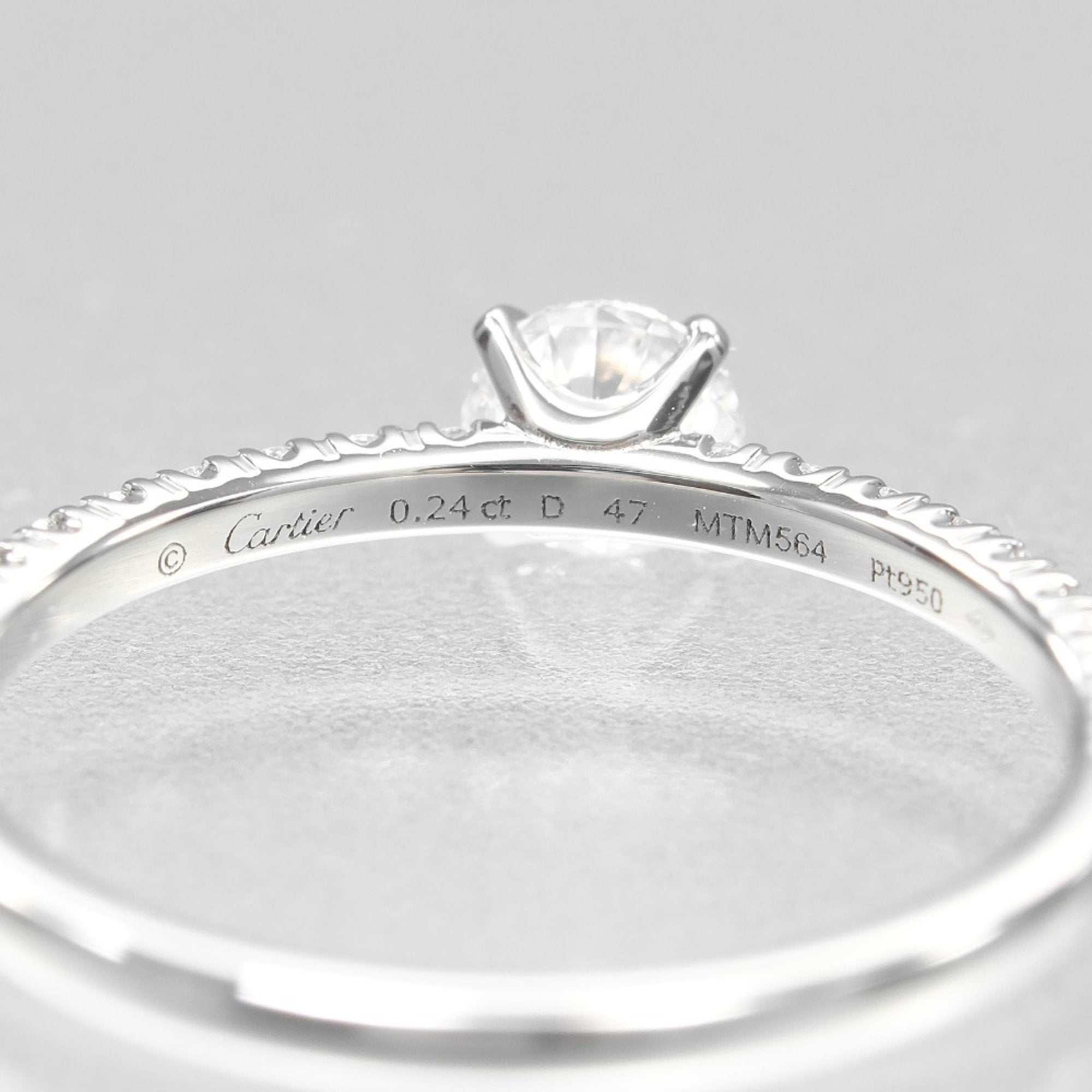 Ring Platinum With Diamond