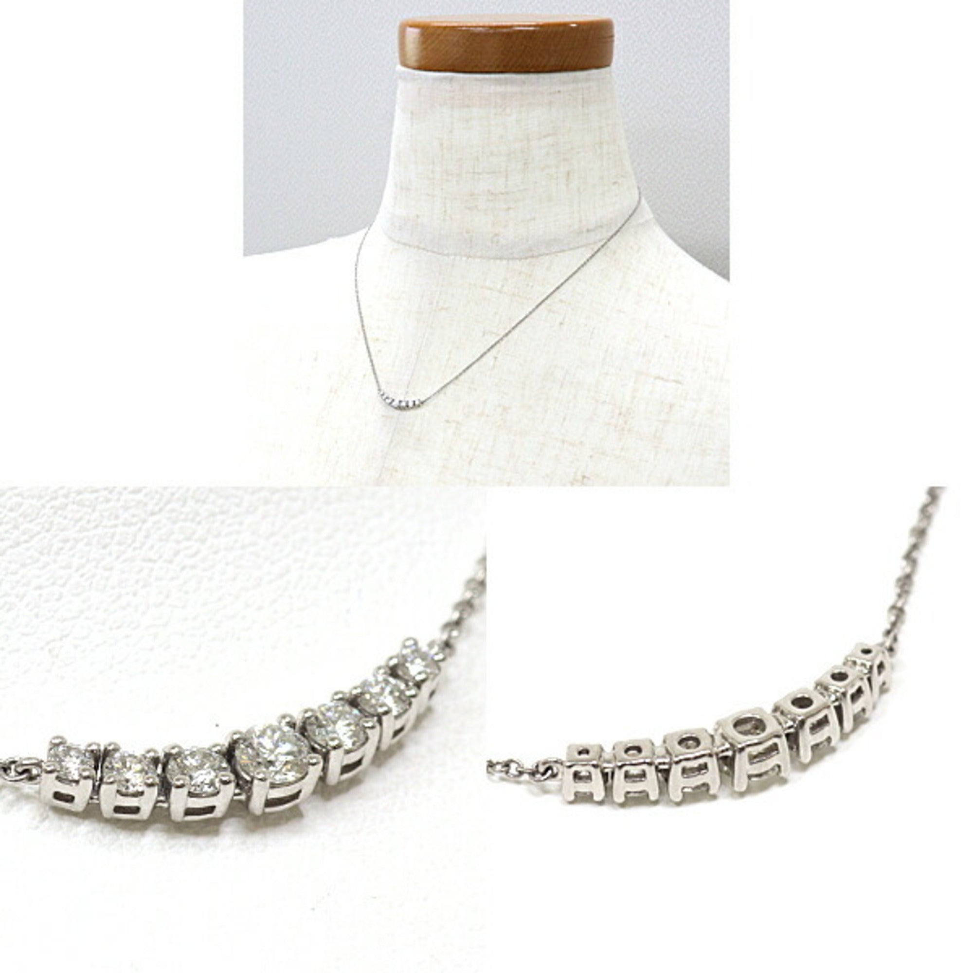 Pendant Necklace Platinum with Diamond
