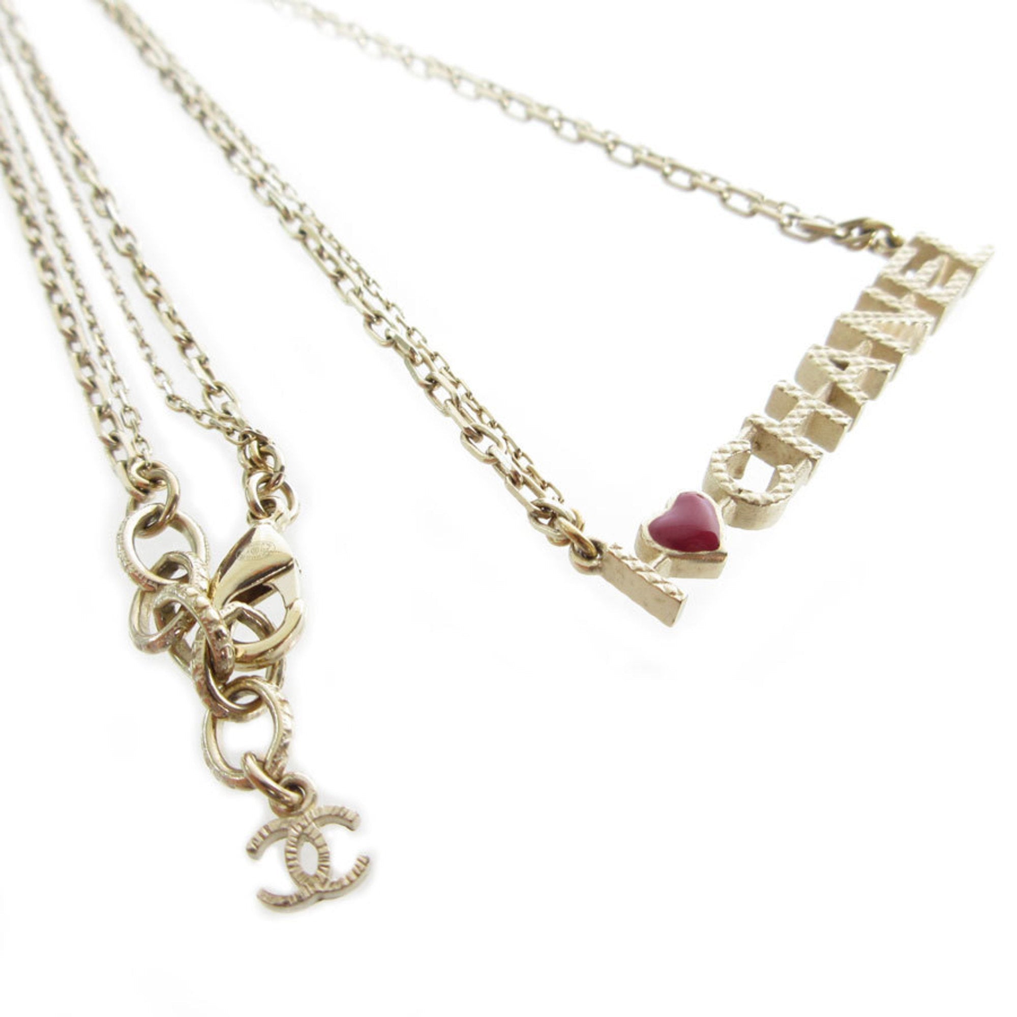 Pendant Necklace Enamel and Metal Gold Purple
