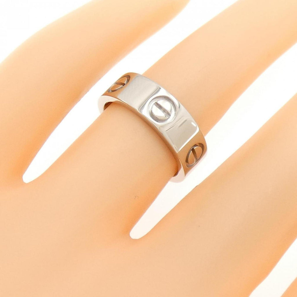Love Ring 18K White Gold
