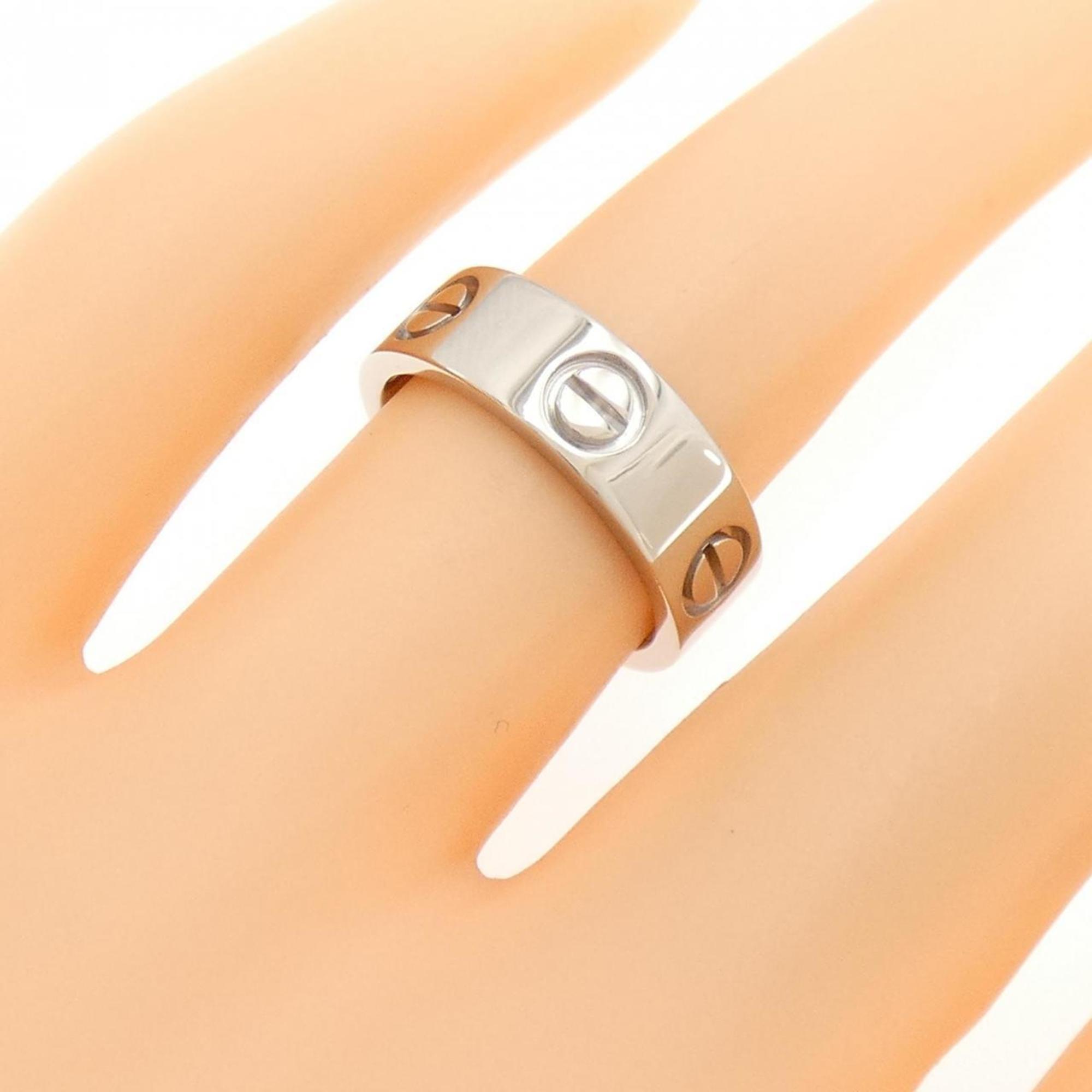 Love Ring 18K White Gold