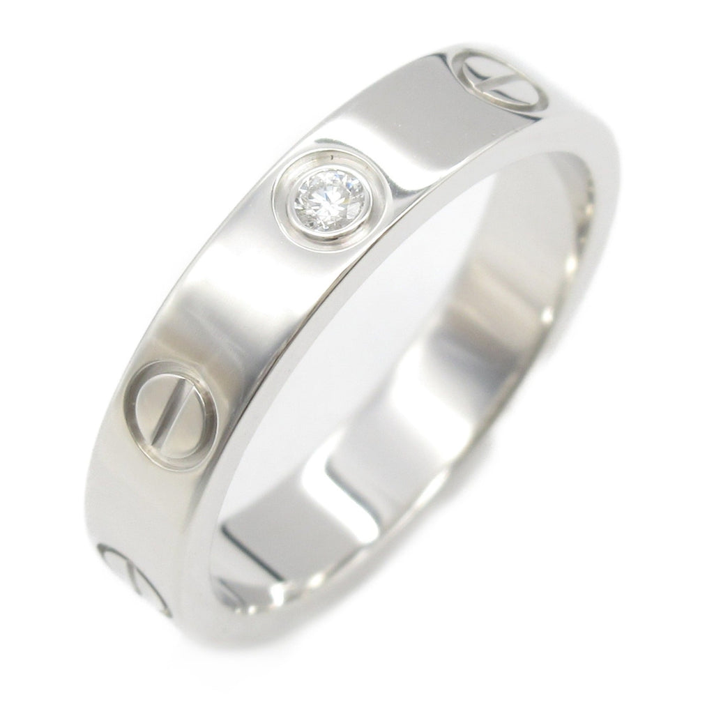 Mini Ring 18K White Gold with Diamonds