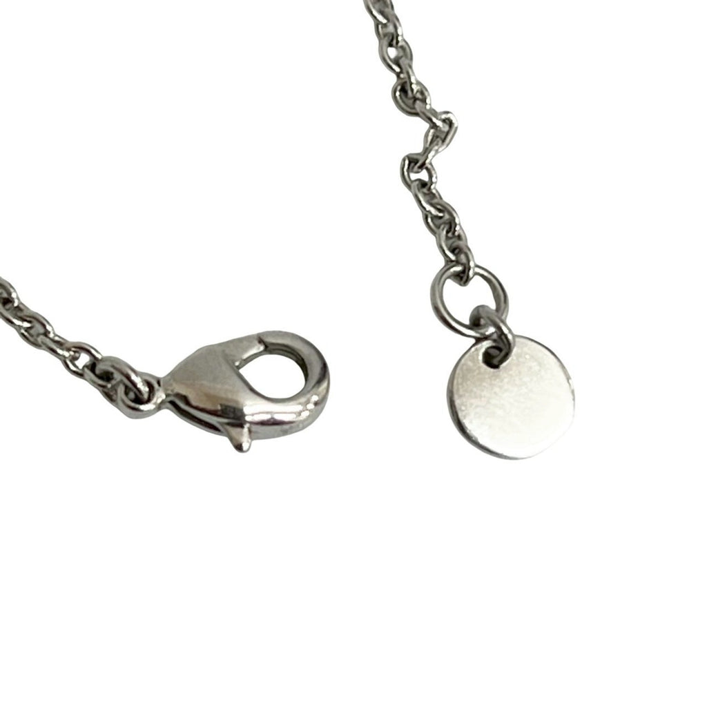 CD Bracelet Alloy Silver and Rhinestone