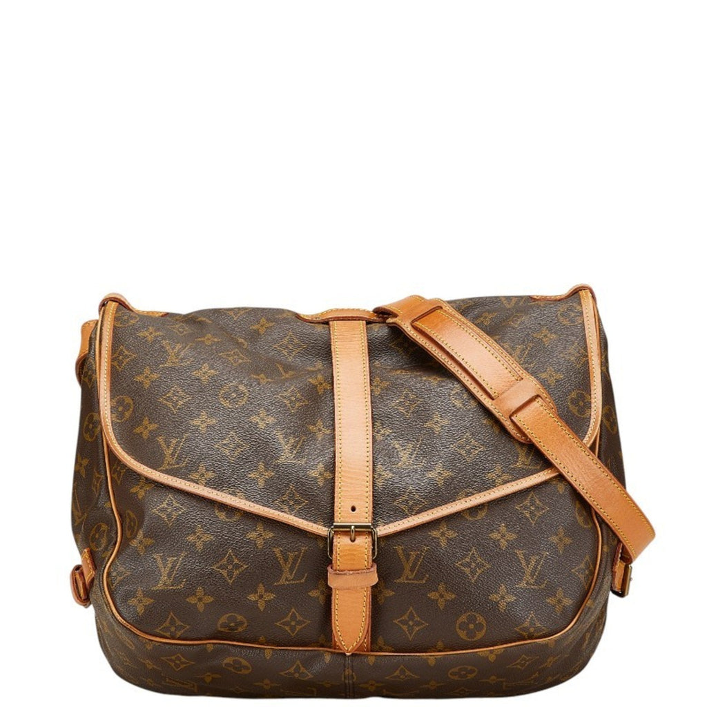 Saumur Handbag Monogram Canvas 35