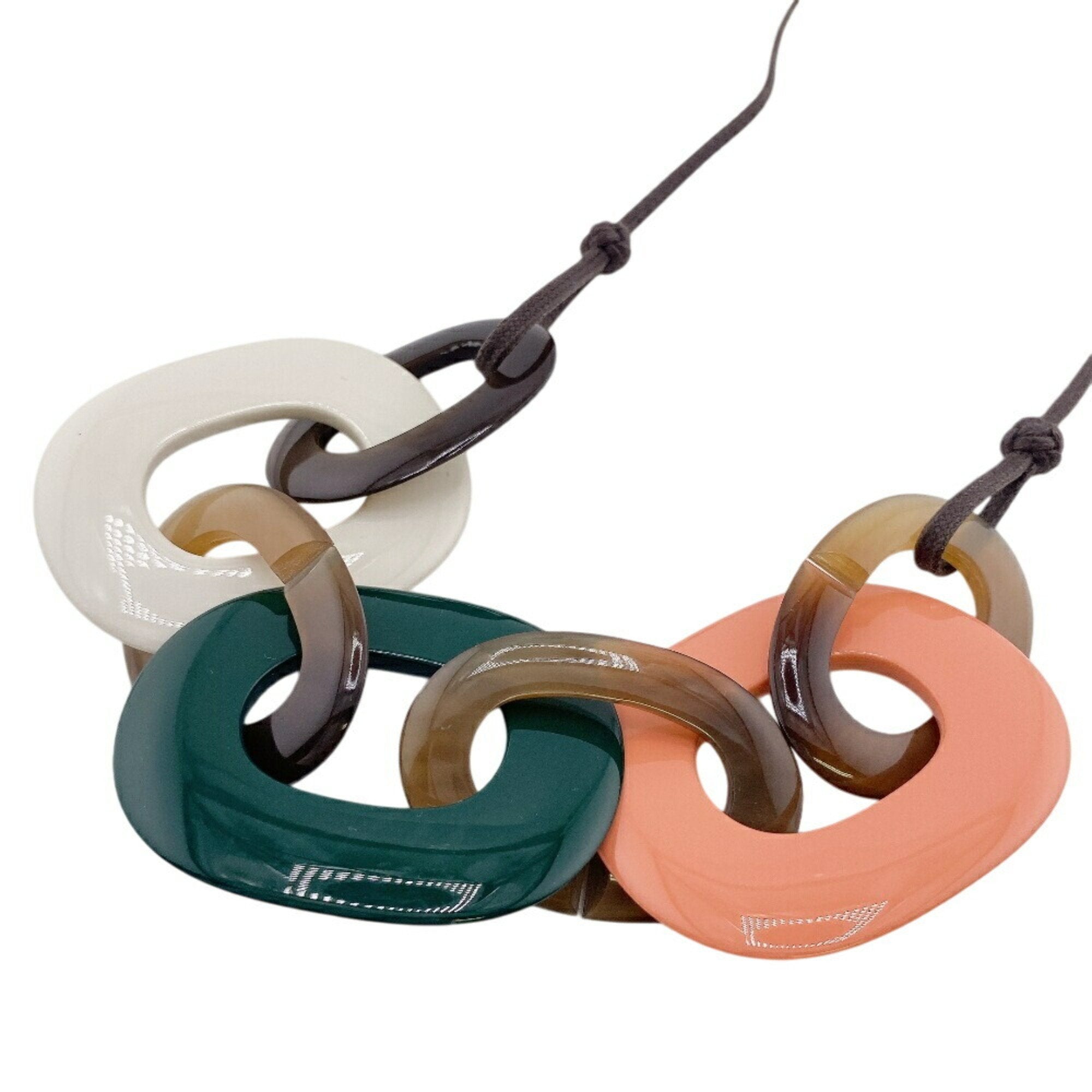Karamba Necklace Buffalo Horn and Lacquer Multicolor