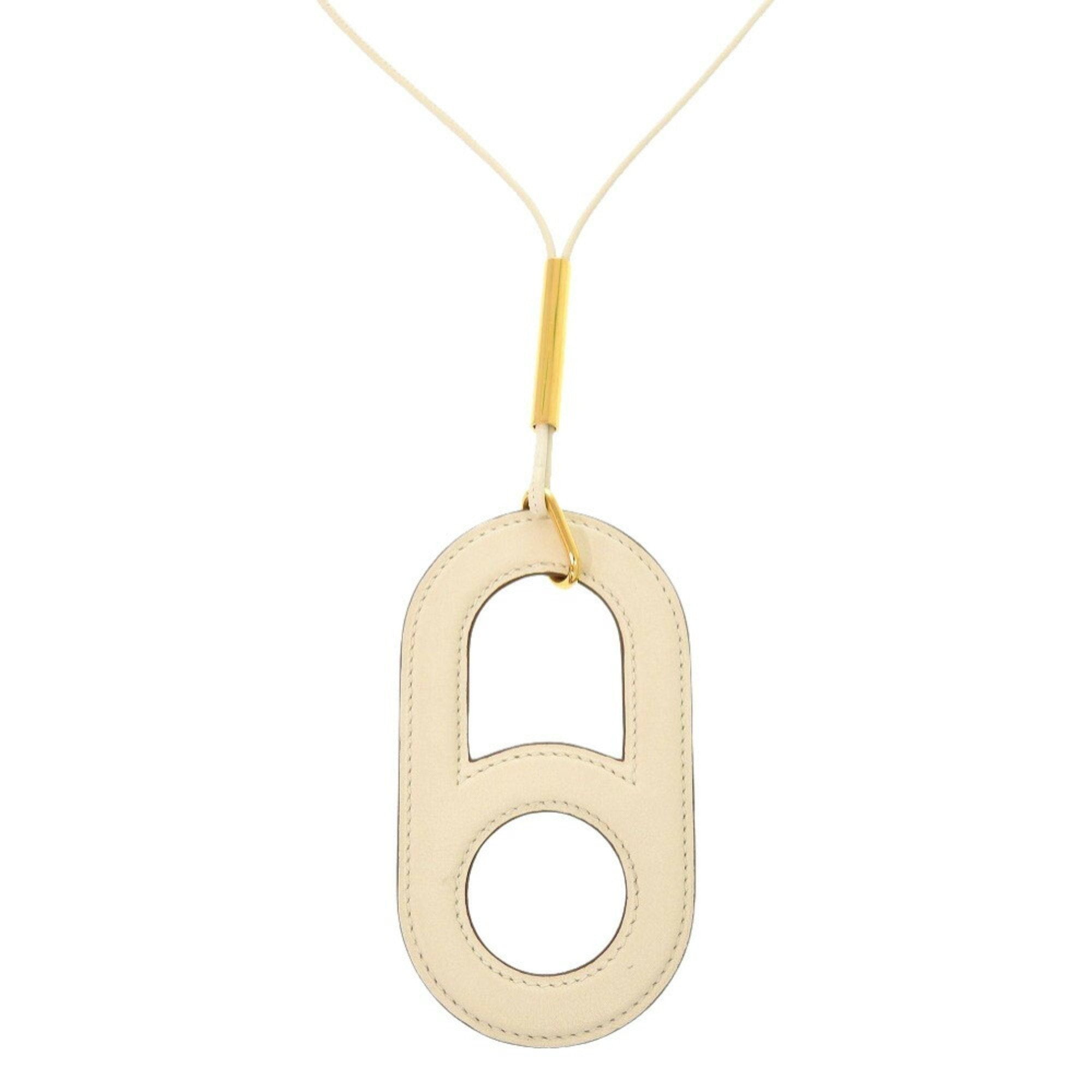 Pendant Necklace Swift Leather