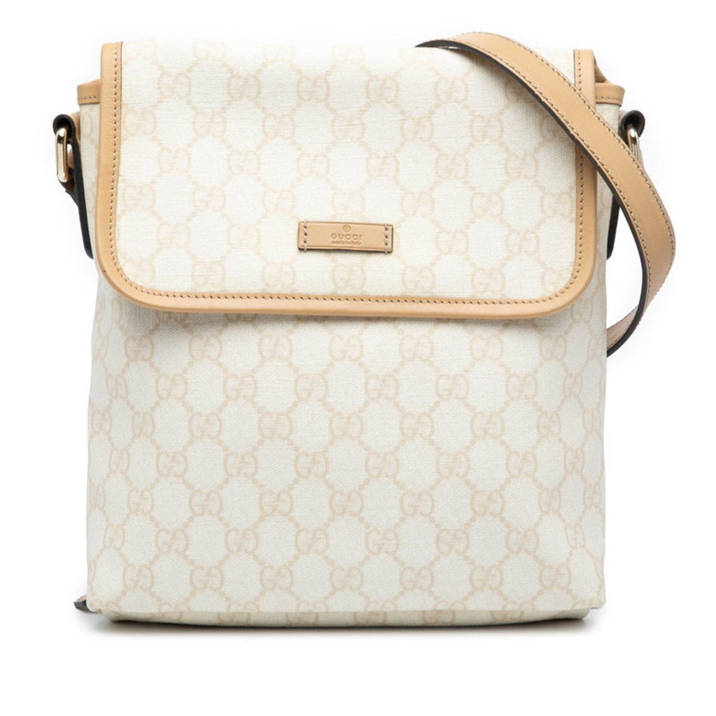 Flap Messenger GG Coated Canvas Small