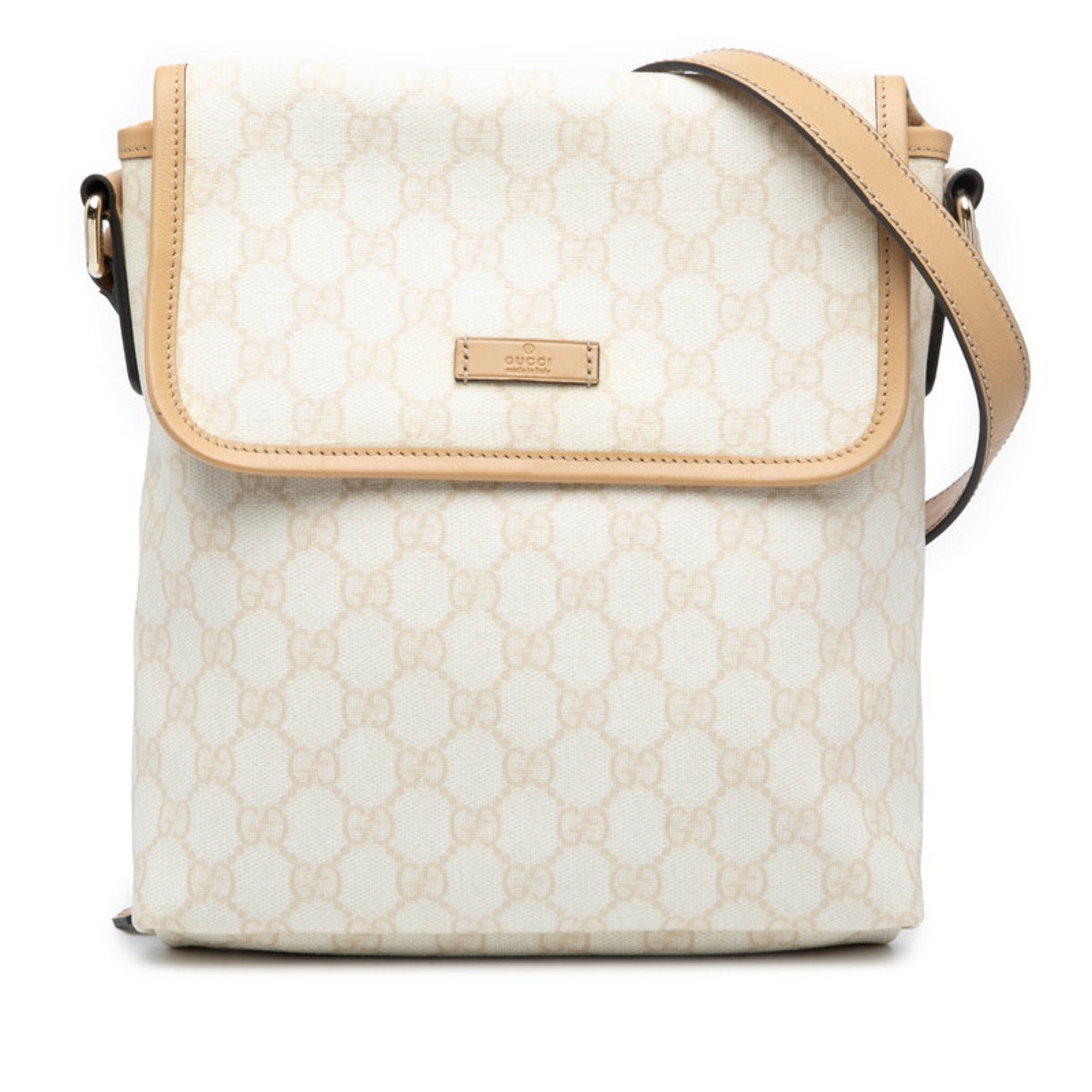 Flap Messenger GG Coated Canvas Small