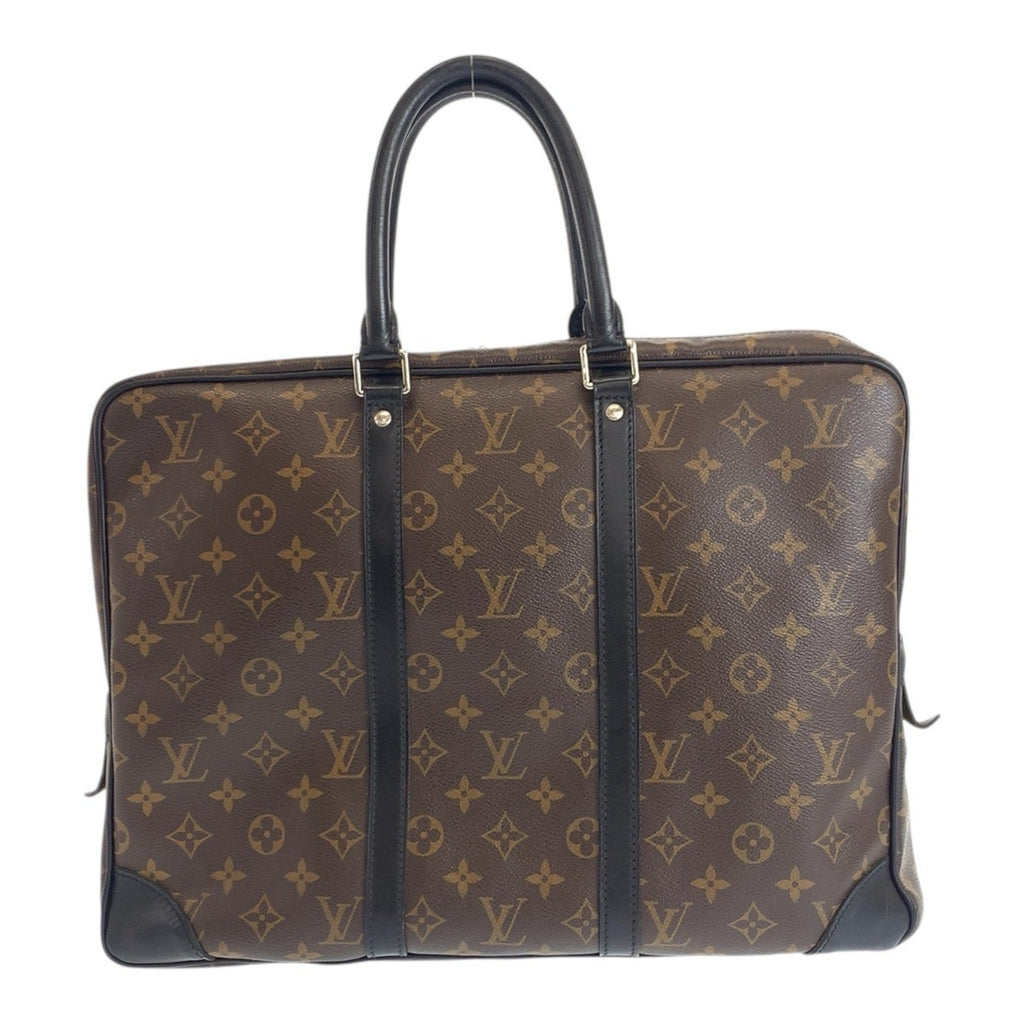 Porte-Documents Voyage Bag Macassar Monogram Canvas