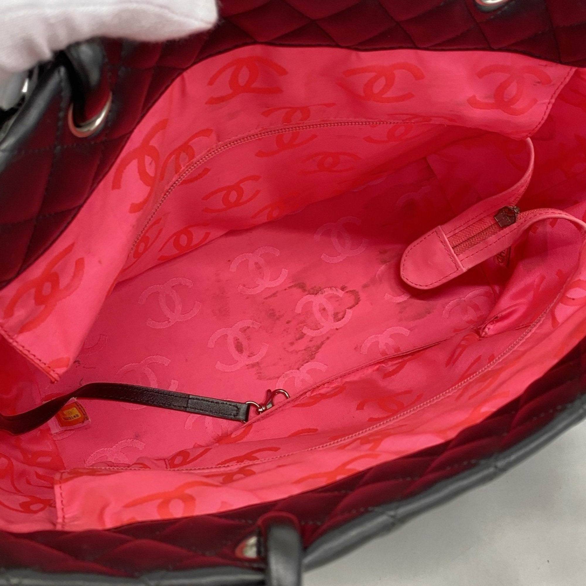 Cambon Tote Quilted Leather Large