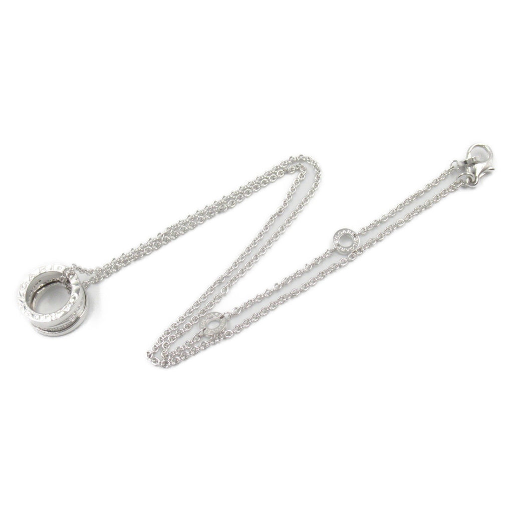 B.Zero1 Pendant Necklace 18K White Gold with Diamond