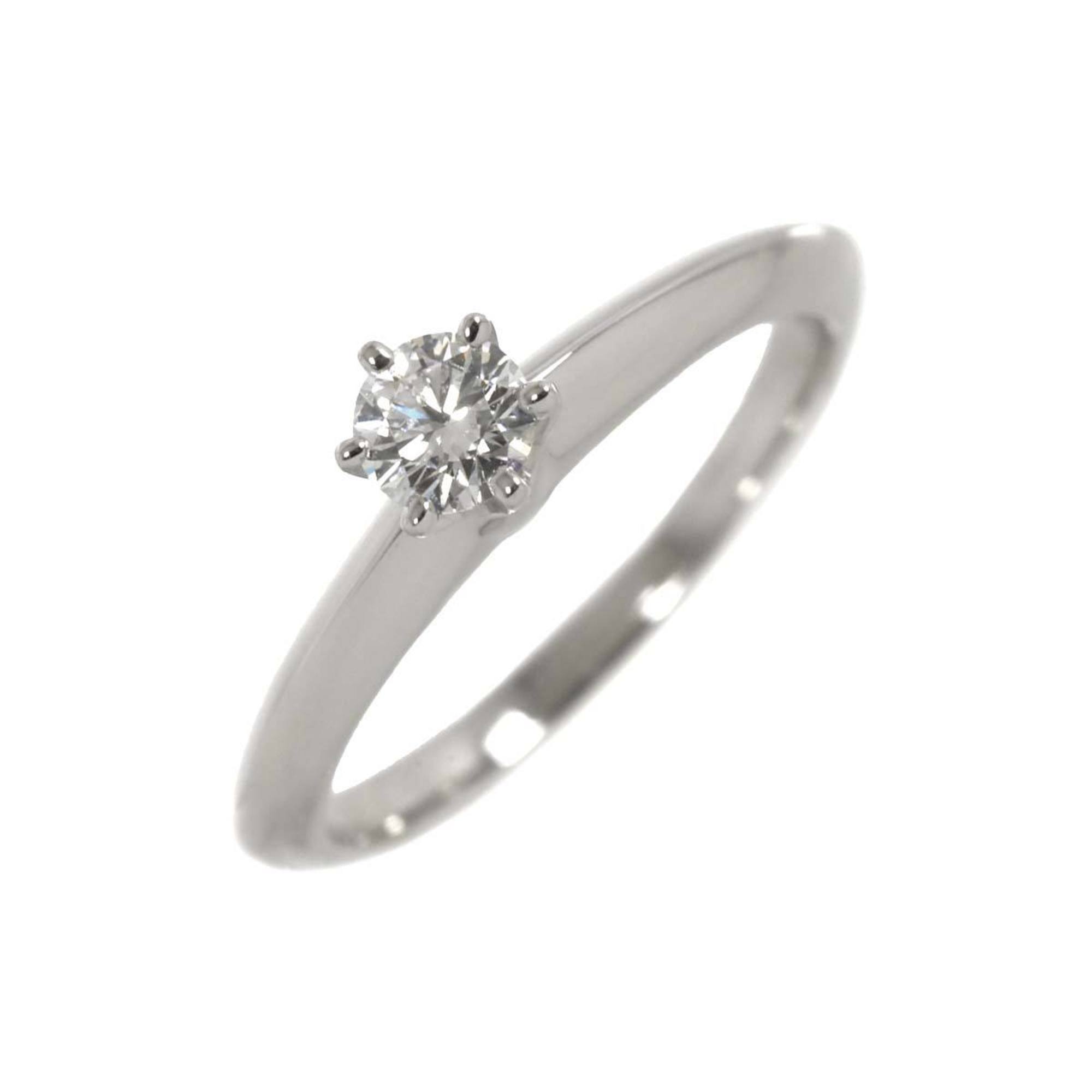 Solitaire Ring Platinum With Diamond