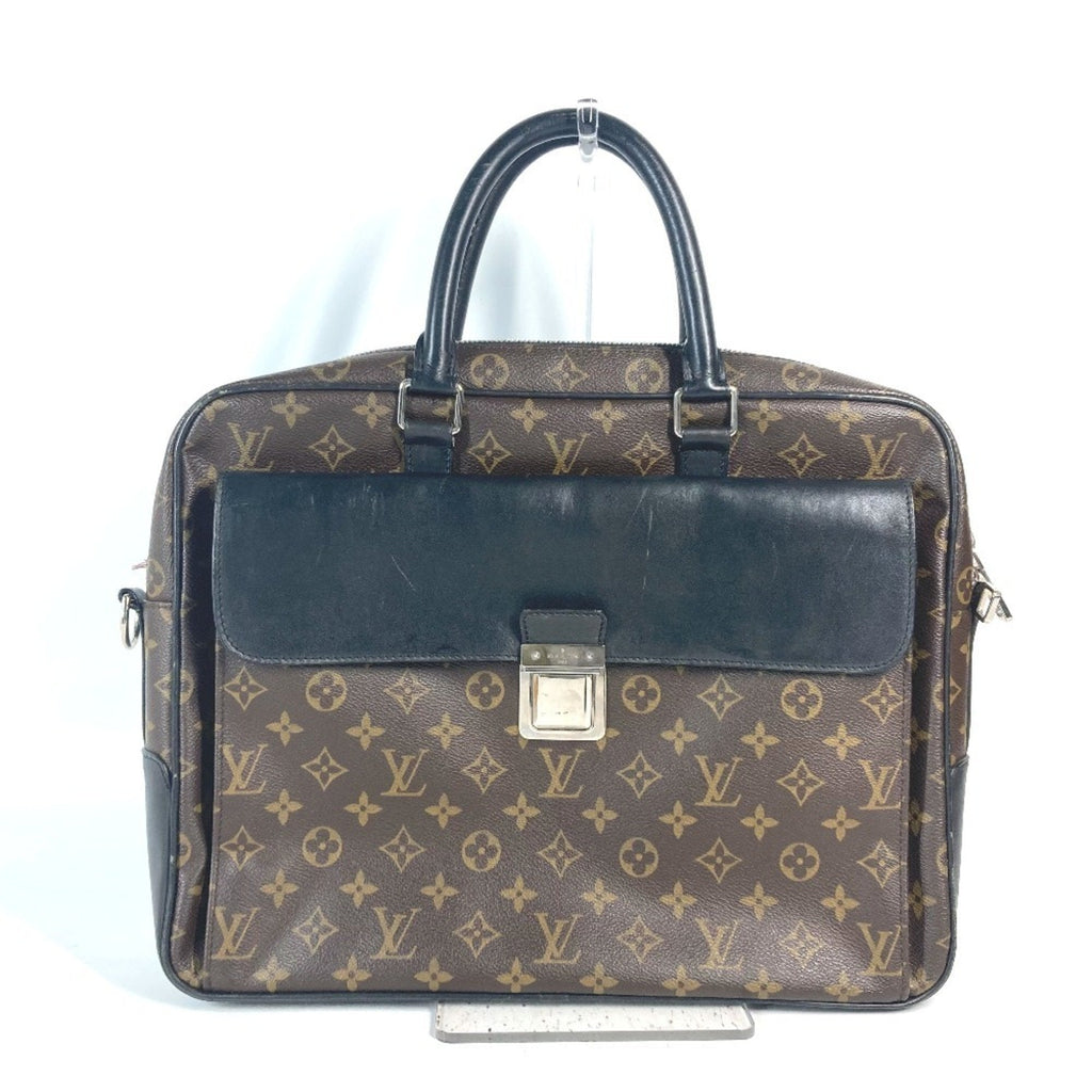 Soft Briefcase Macassar Monogram Canvas