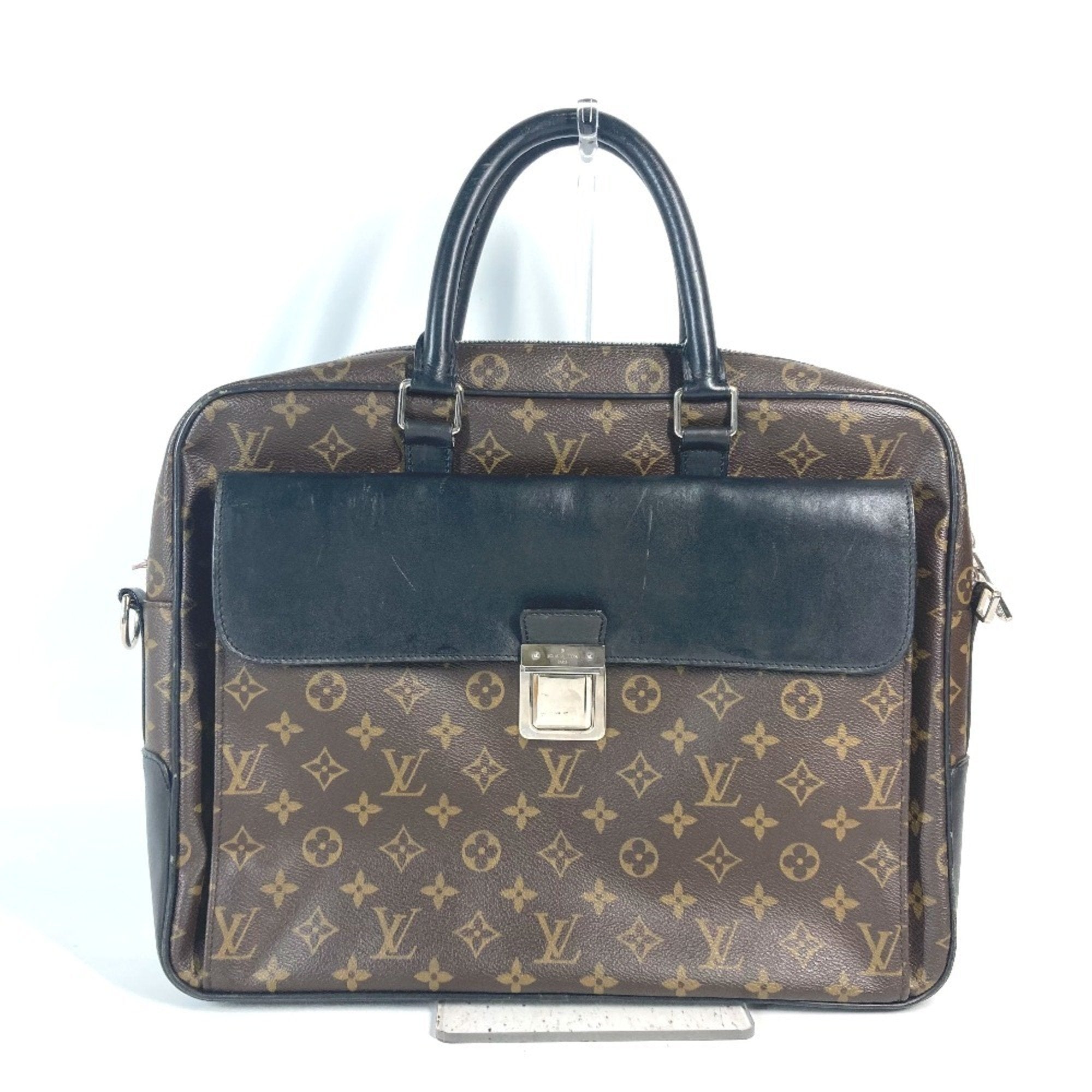 Soft Briefcase Macassar Monogram Canvas