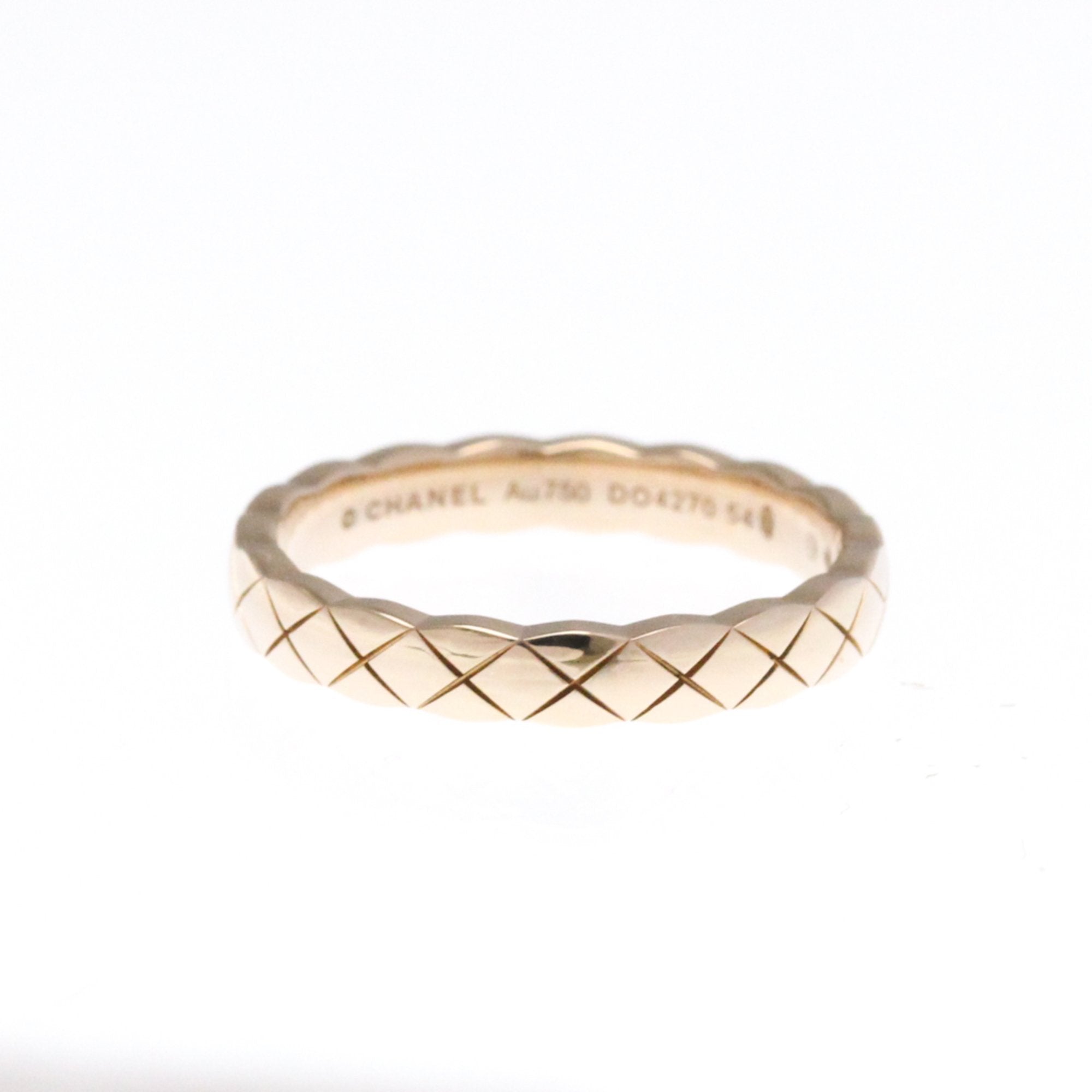 Band Ring 18K Rose Gold With Diamond