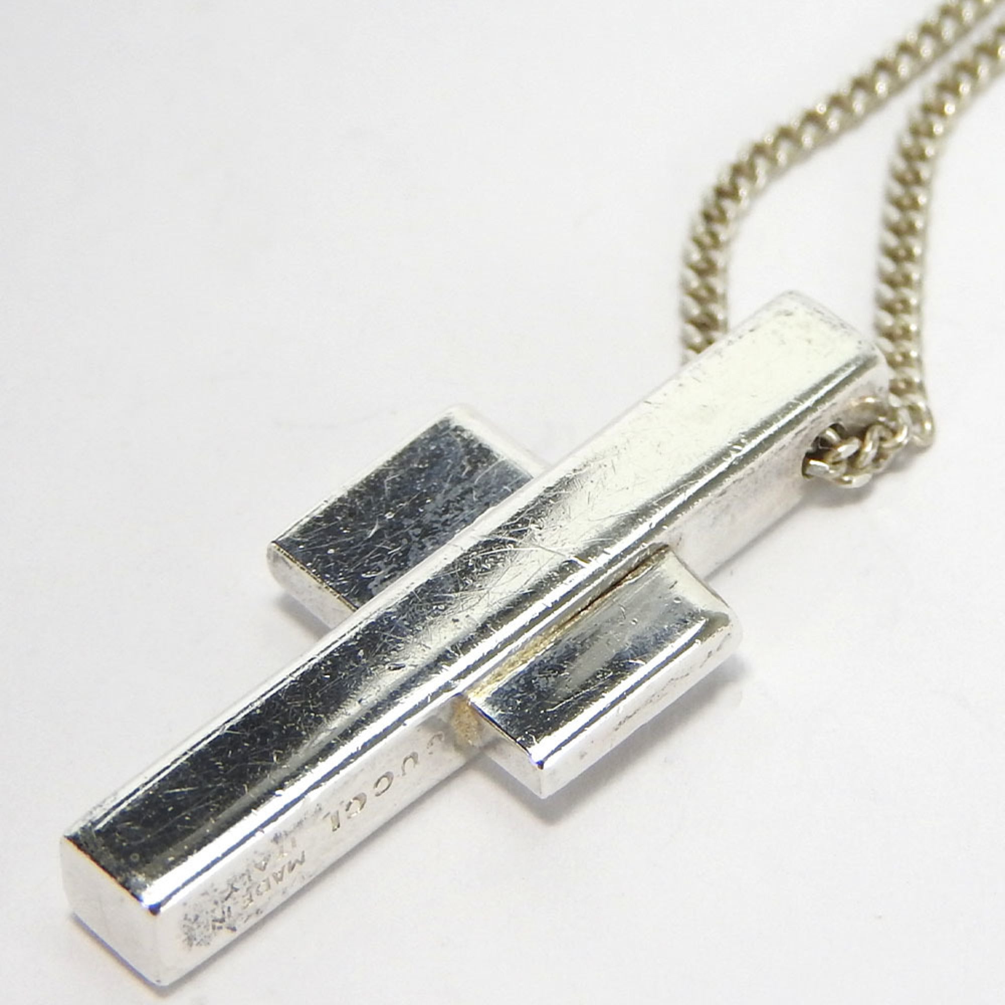 Cross Pendant Necklace Sterling Silver