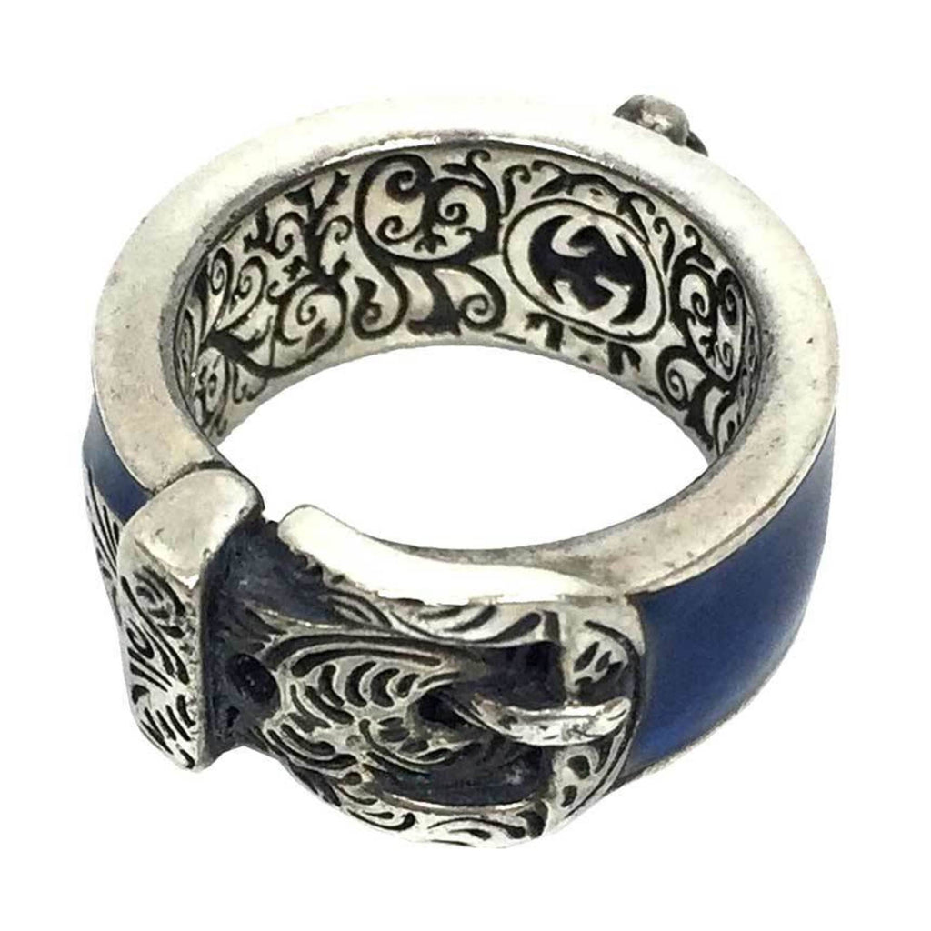 Garden Cat Ring Sterling Silver