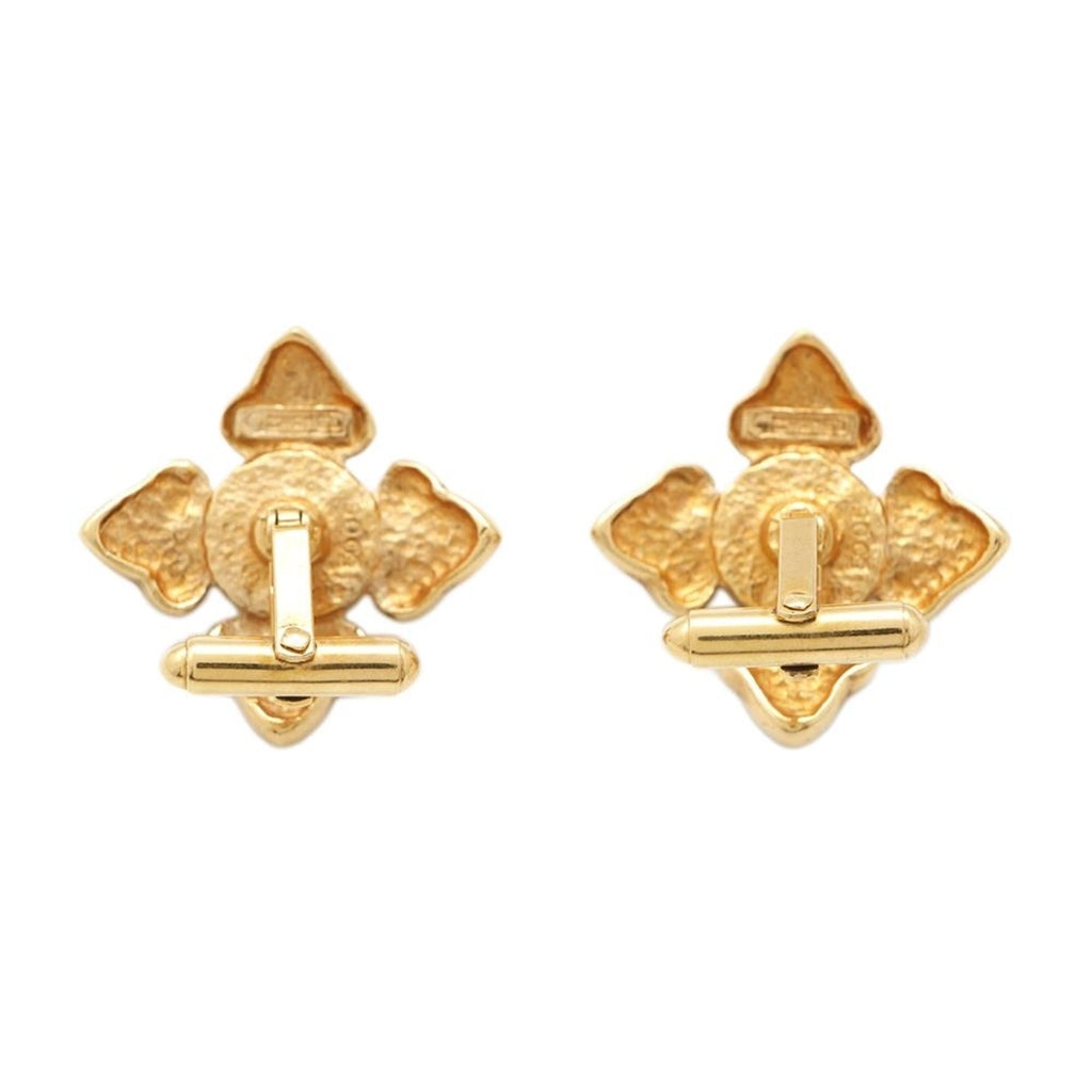 Faux Pearl Cufflinks Metal Bracelet
