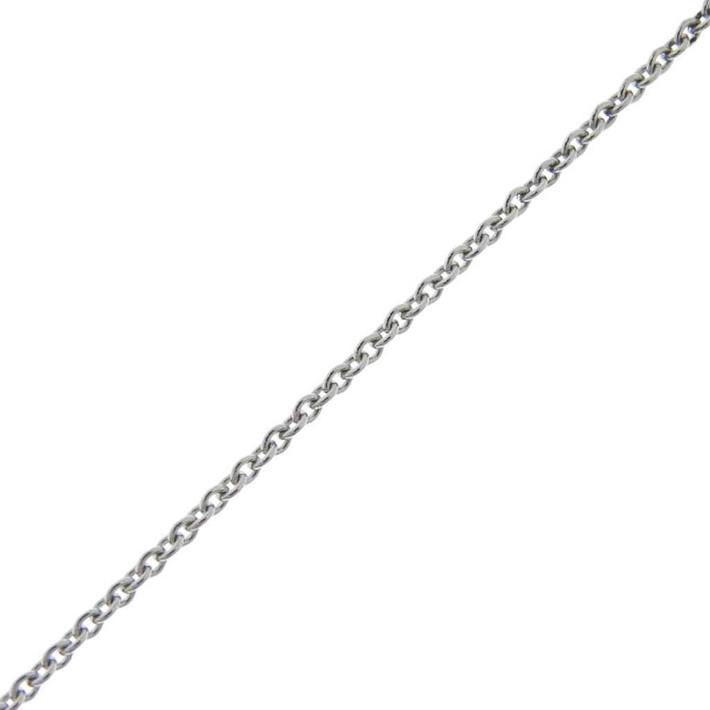 Dots Heart Pendant Necklace Platinum With Diamond